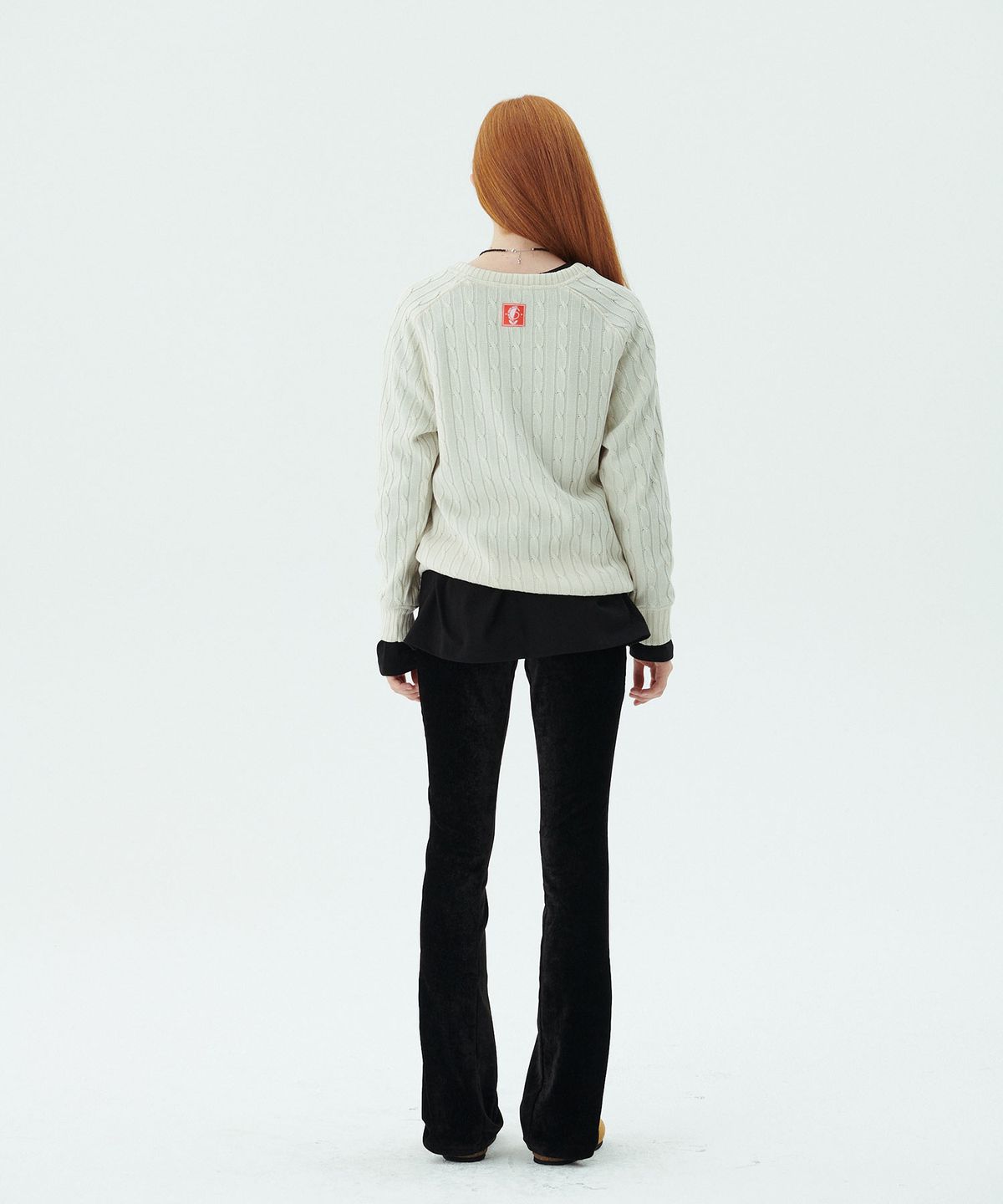준준스페이스(JUNEJUNE SPACE) Velour Banding Pants_Black (벨루어 밴딩 팬츠_블랙)