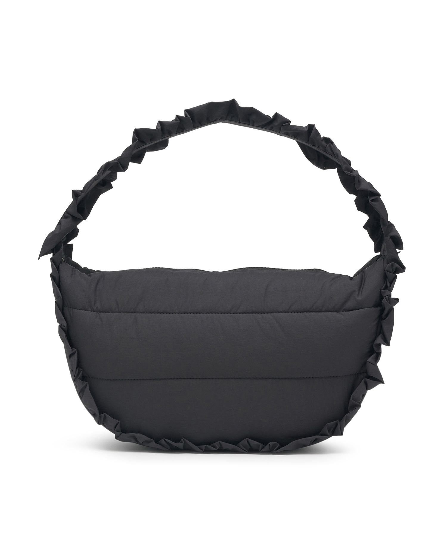 人気【GROVE】GRVR SPORTS_MINI FRILL BAG MUSINSA | GROVE GRVR SPORTS_Frill bag_BLACK