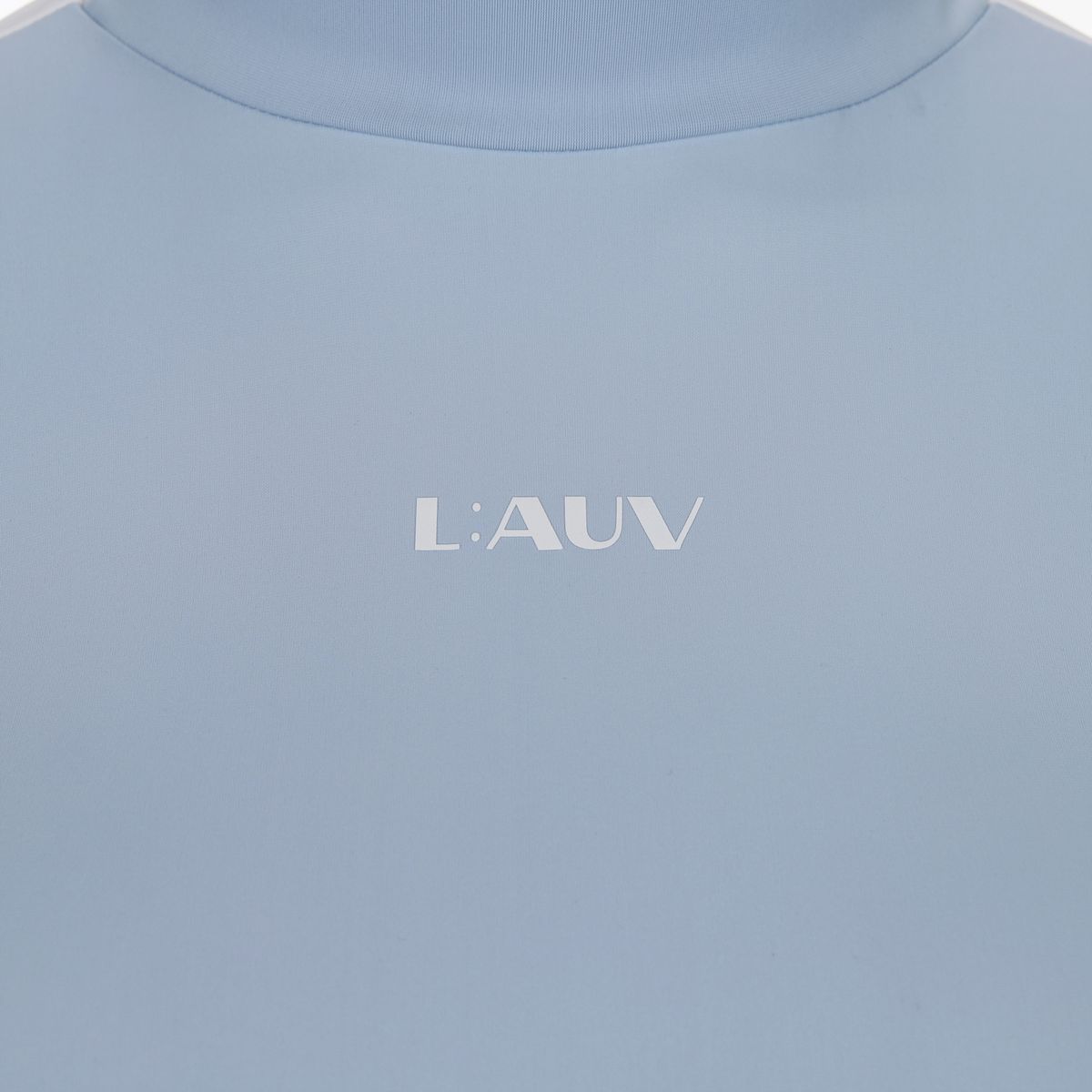라우브(LAUV) 컬러 블럭 T-Shirt_BLUE
