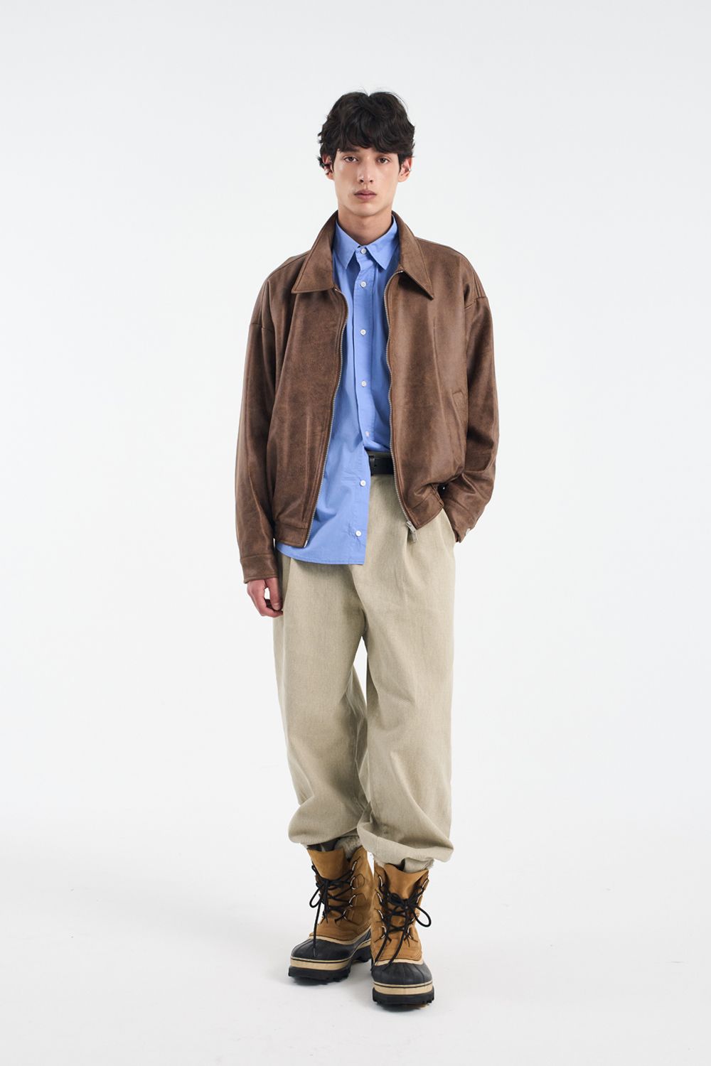 【美品】EDITIONS M.R ブラウン スエード ジャケット 46サイズ 美品】EDITIONS M.R ブラウン スエード ジャケット 46サイズ