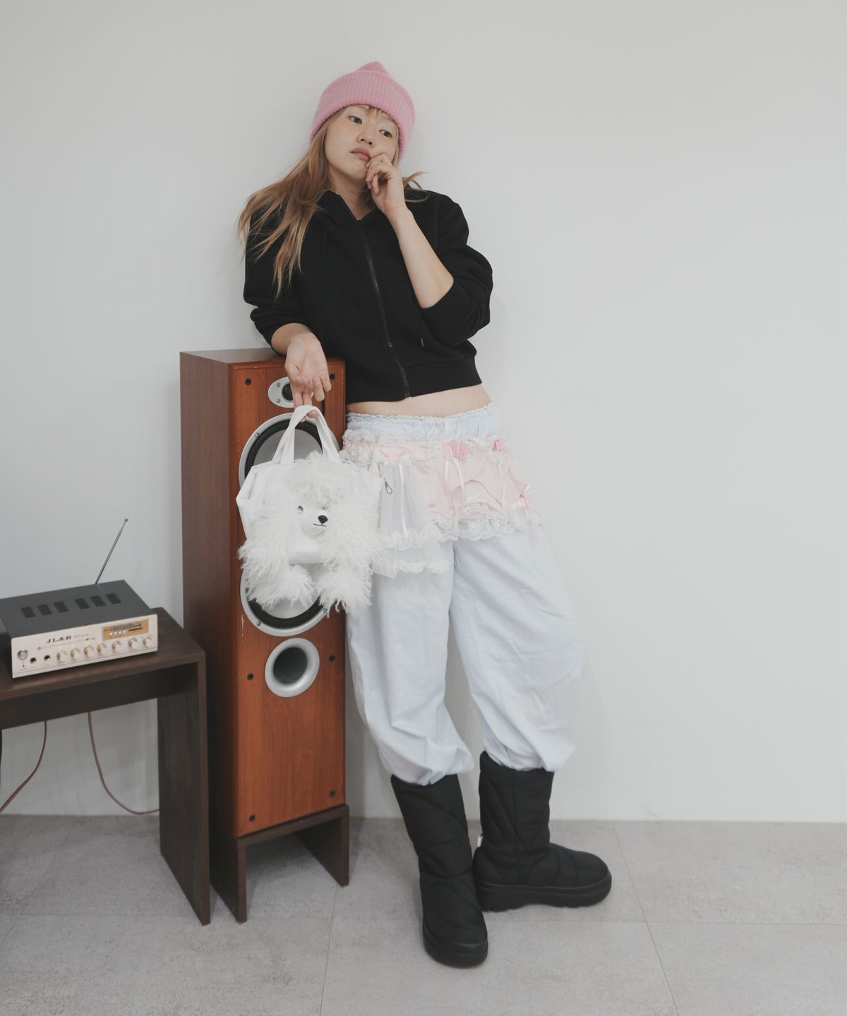 플러피시트러스(FLCT) Fuzzy Padding Boots (3color)