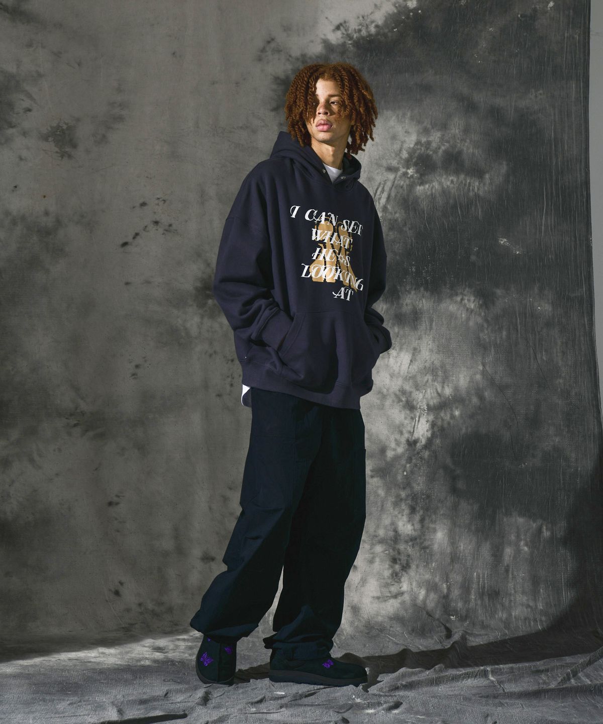도미넌트(DOMINANT) [Heavy Cotton]I See Hoodie_Charcoal Grey