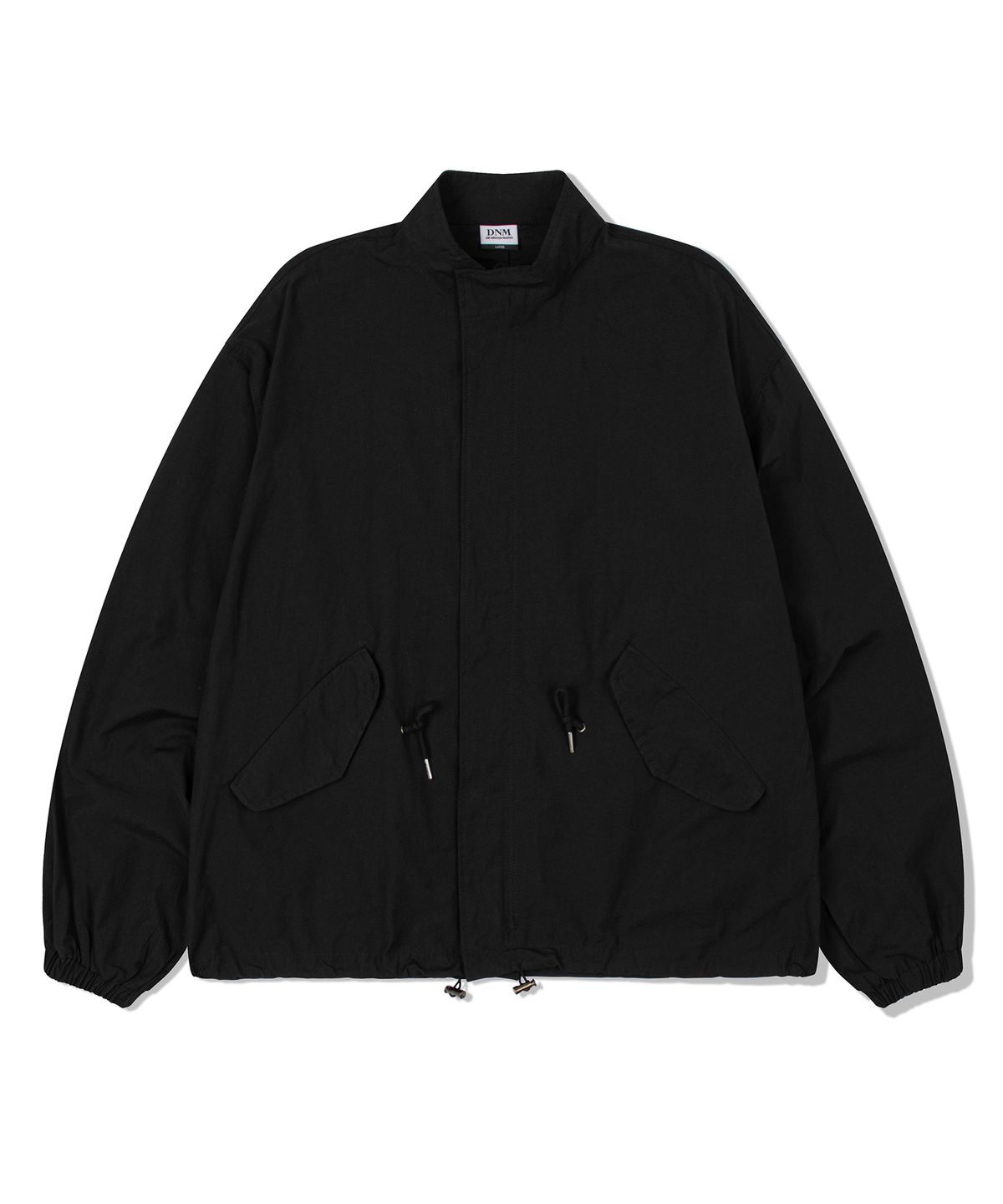 디 그랜드 마틴(DE GRAND MATIN) MILITARY SHORT FISHTAIL JACKET_BLACK