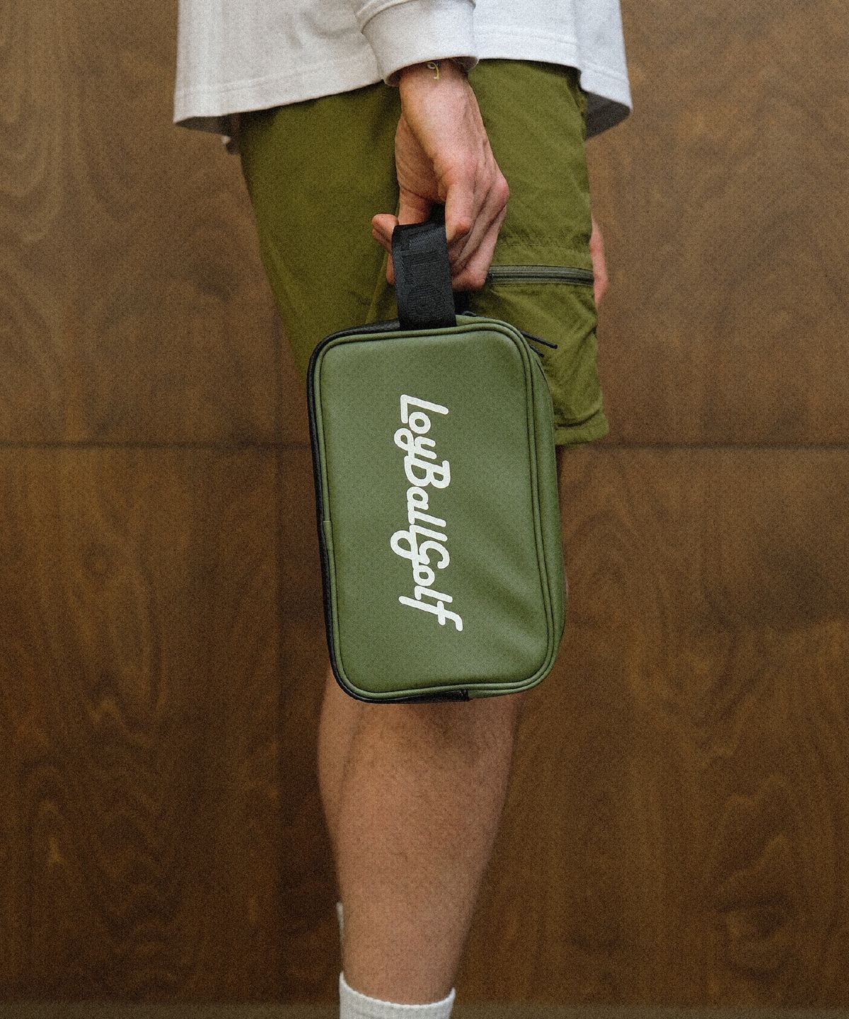 로이볼 골프(LOYBALLGOLF) POUCH - Khaki