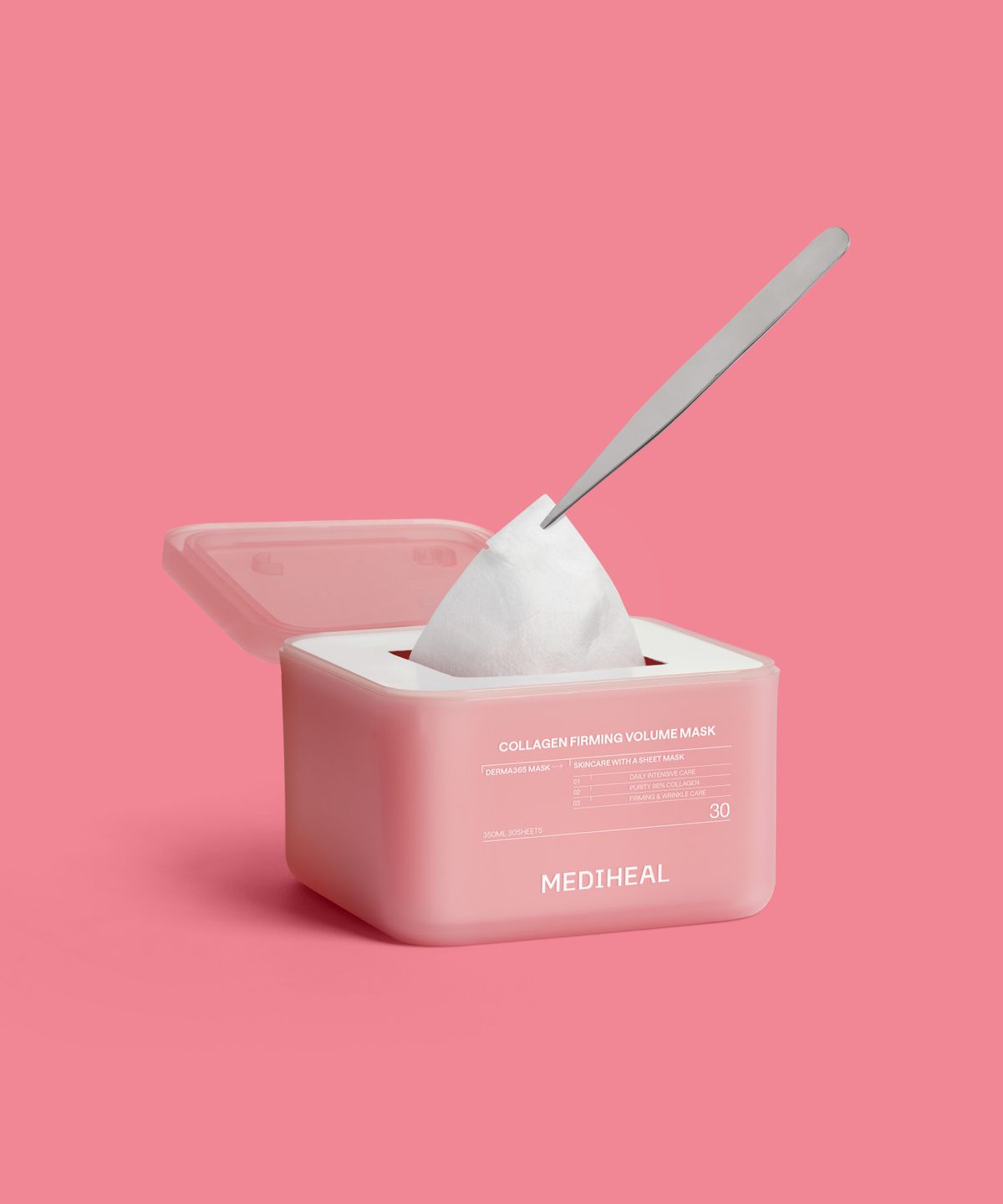 메디힐(MEDIHEAL) 더마 365 뽑아쓰는 마스크팩 30매 4종 택 1 (티트리/마데카소사이드/피디알엔/콜라겐)