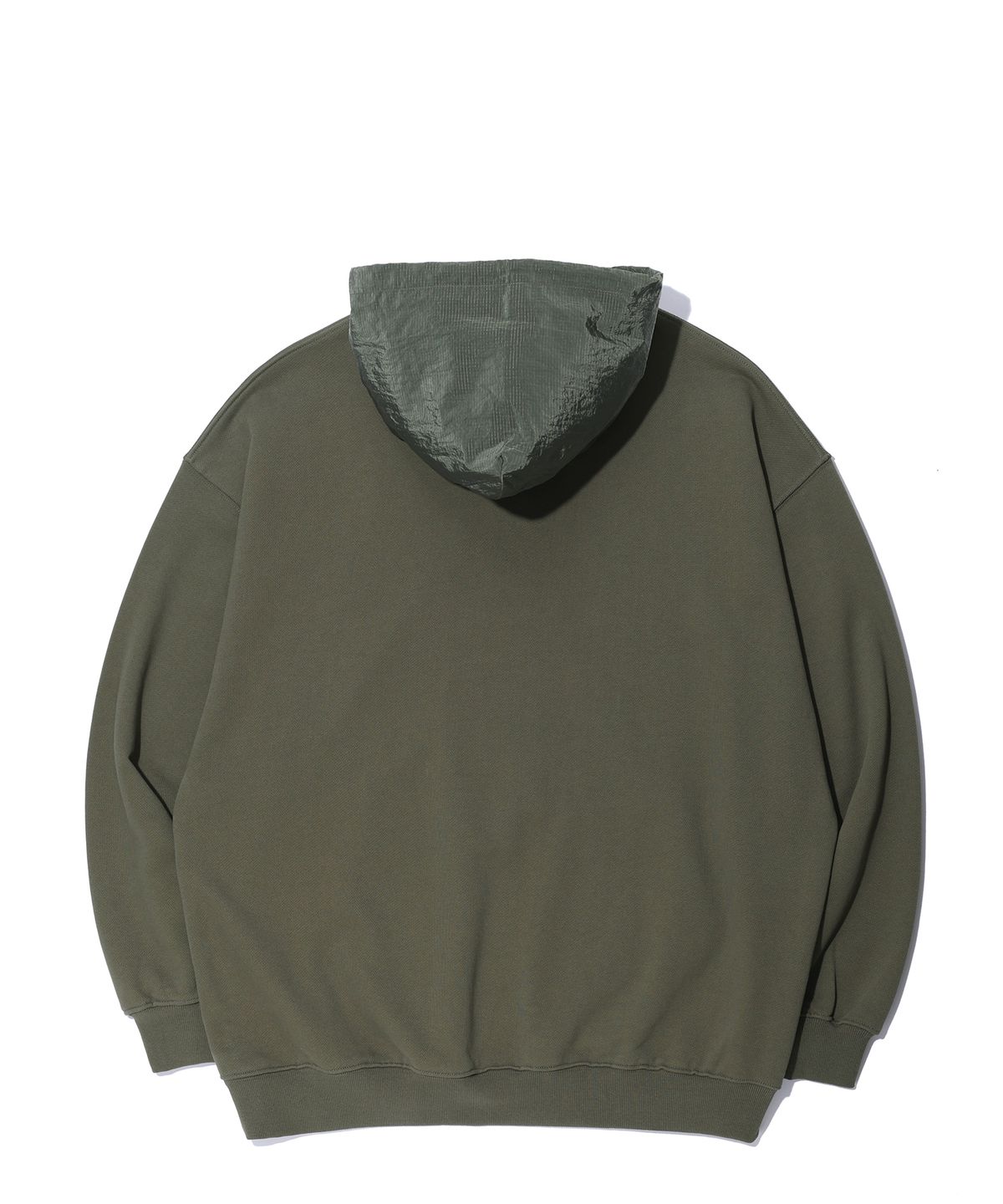사운즈라이프(SOUNDSLIFE) CTR METAL RIPSTOP HOODIE PULLOVER Khaki