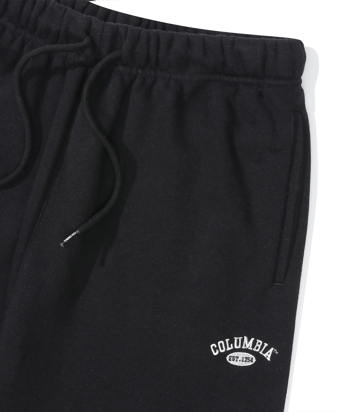 컬럼비아 유니버시티(COLUMBIA UNIVERSITY) CU ARCH LOGO REGULAR-FIT FLEECE JOGGER PANTS 블랙