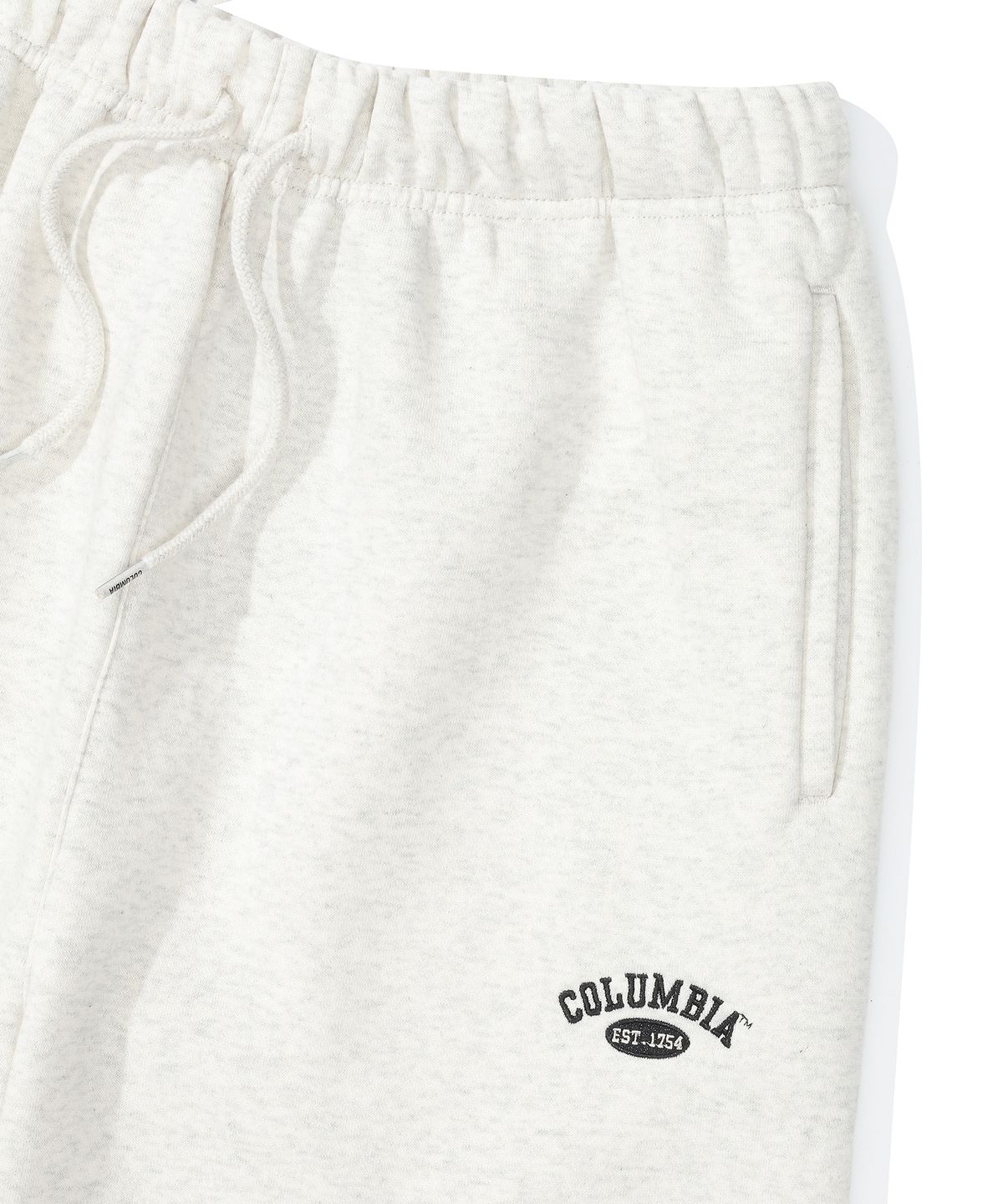 컬럼비아 유니버시티(COLUMBIA UNIVERSITY) CU ARCH LOGO REGULAR-FIT FLEECE JOGGER PANTS 오트밀