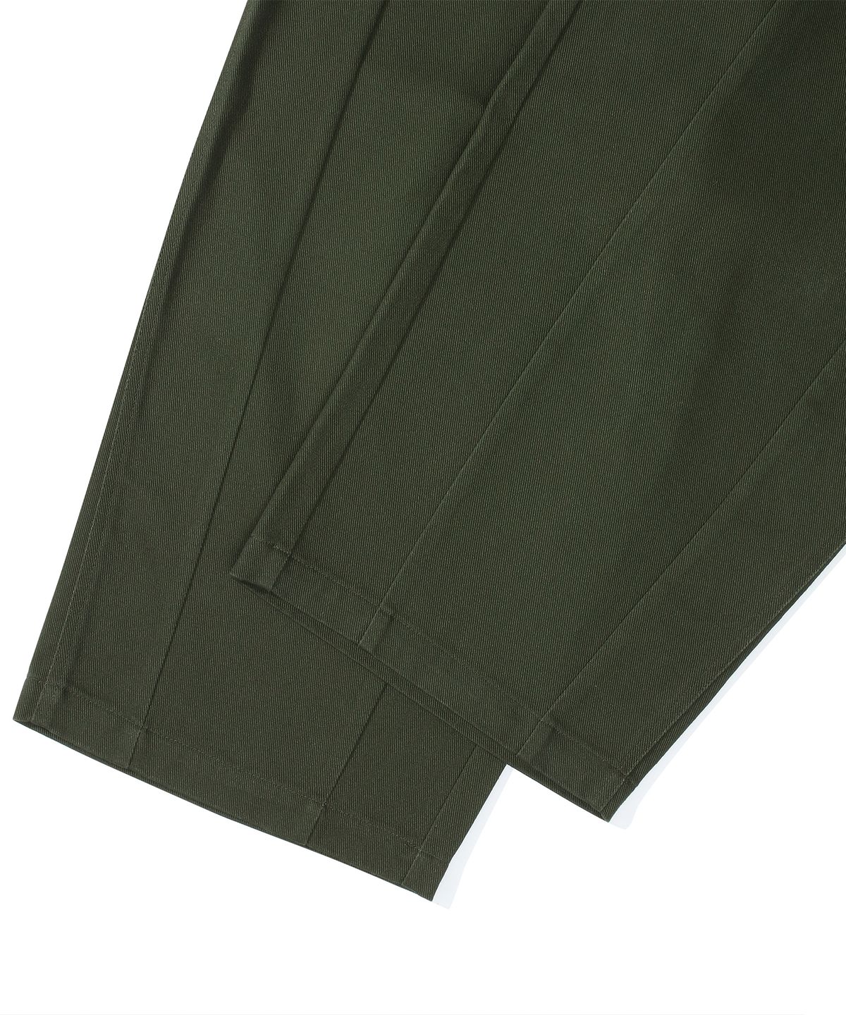 컬럼비아 유니버시티(COLUMBIA UNIVERSITY) M-LABEL WIDE-FIT CUTLINE PANTS 다크카키