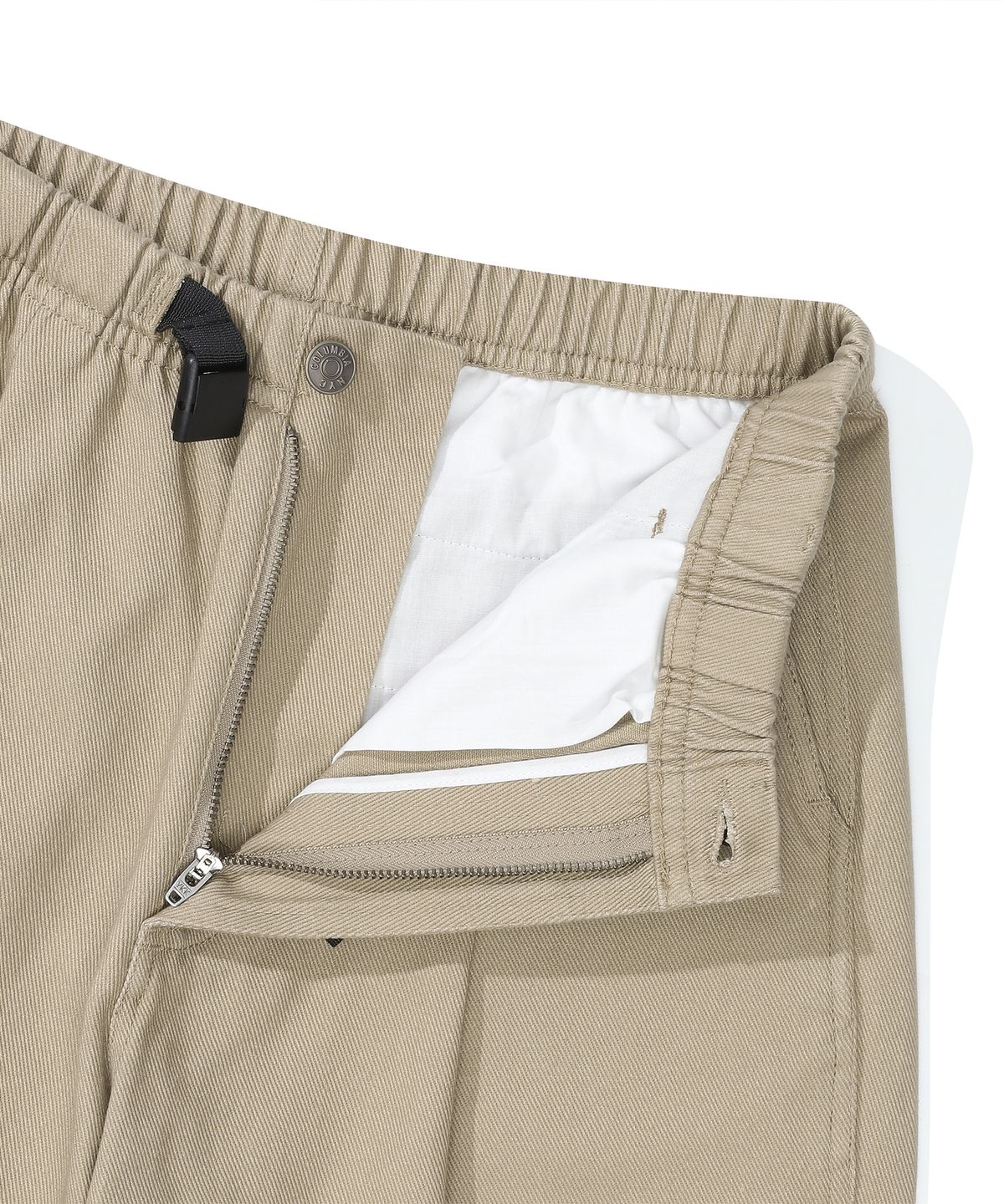 컬럼비아 유니버시티(COLUMBIA UNIVERSITY) M-LABEL LOOSE-FIT BELTED PANTS 베이지