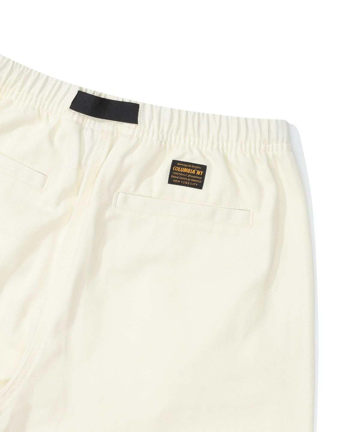 컬럼비아 유니버시티(COLUMBIA UNIVERSITY) M-LABEL LOOSE-FIT BELTED PANTS 크림