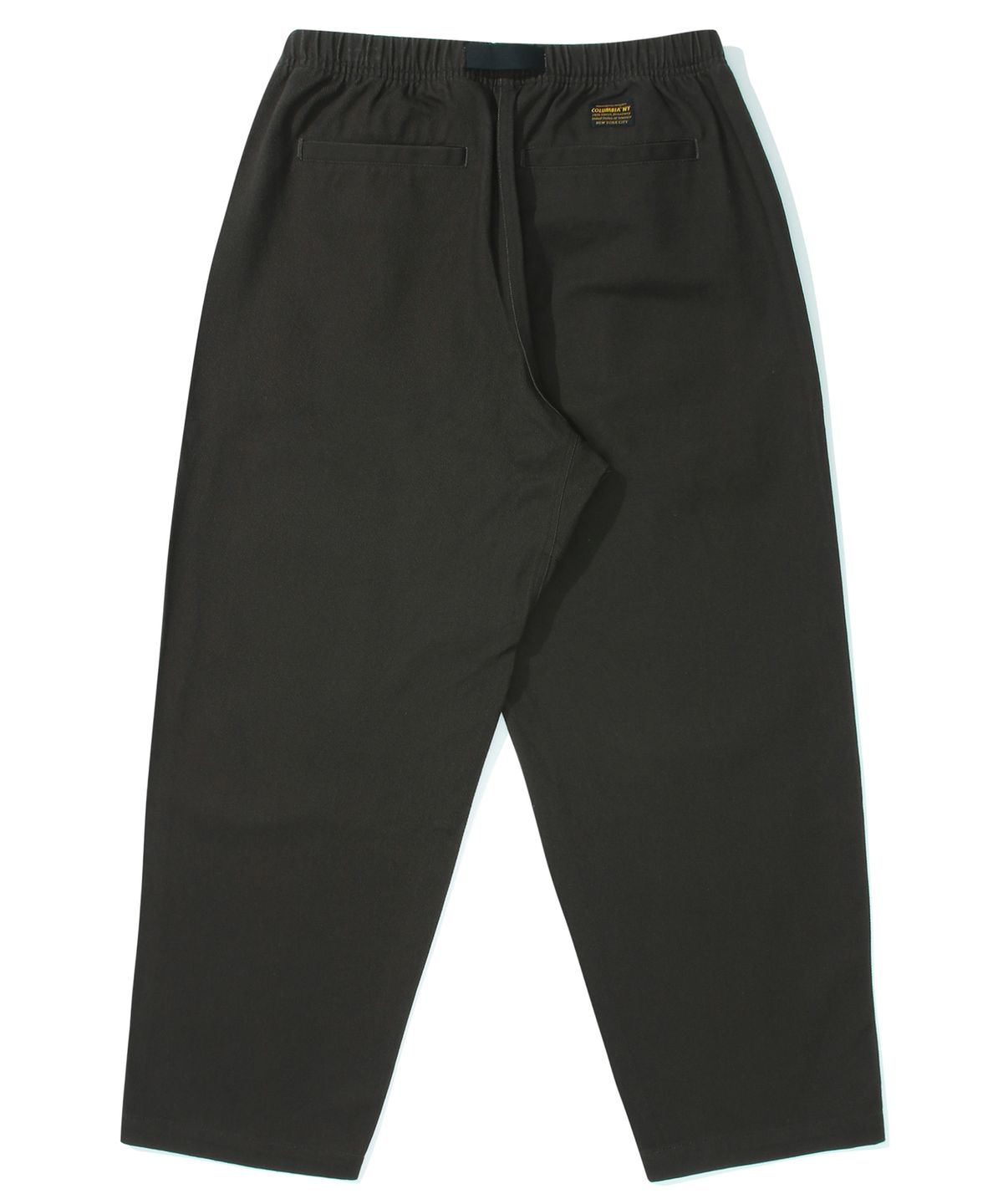 컬럼비아 유니버시티(COLUMBIA UNIVERSITY) M-LABEL LOOSE-FIT BELTED PANTS 슬레이트블랙