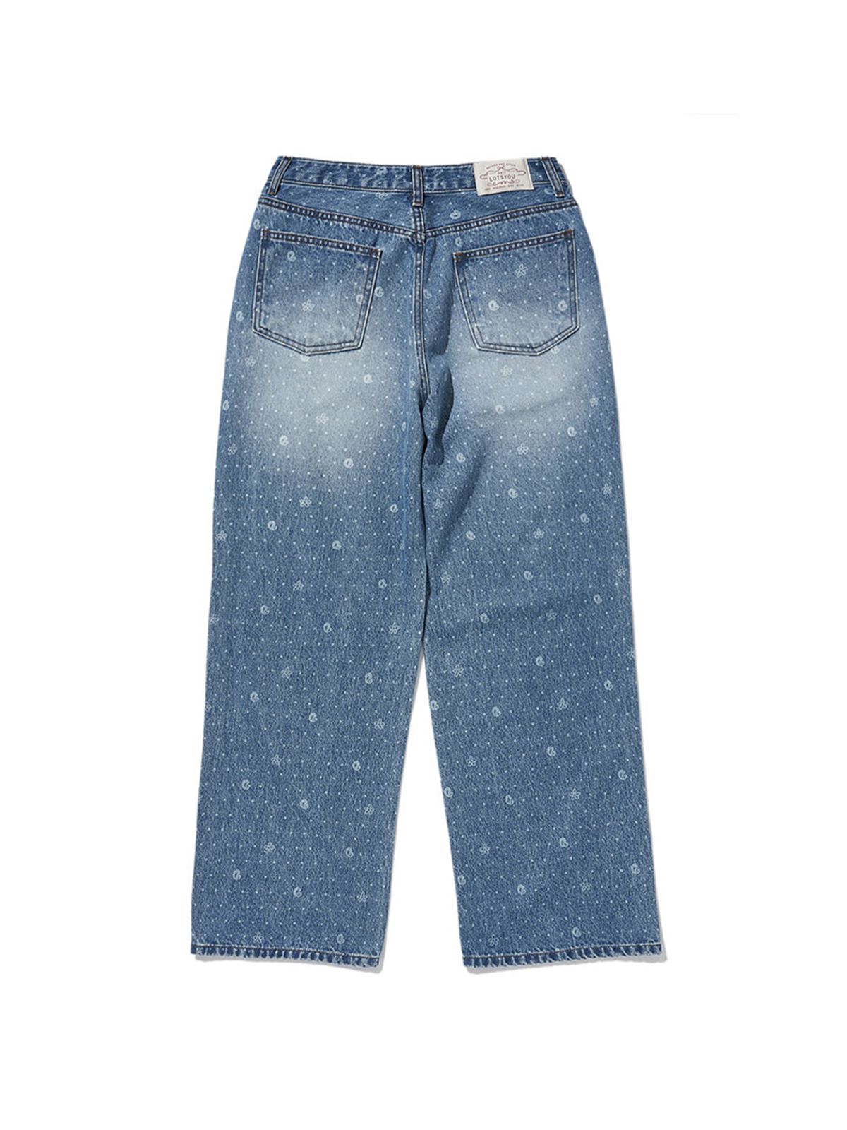 라츠유(LOTSYOU) lotsyou_WIDE BLUE WSHD DENIM