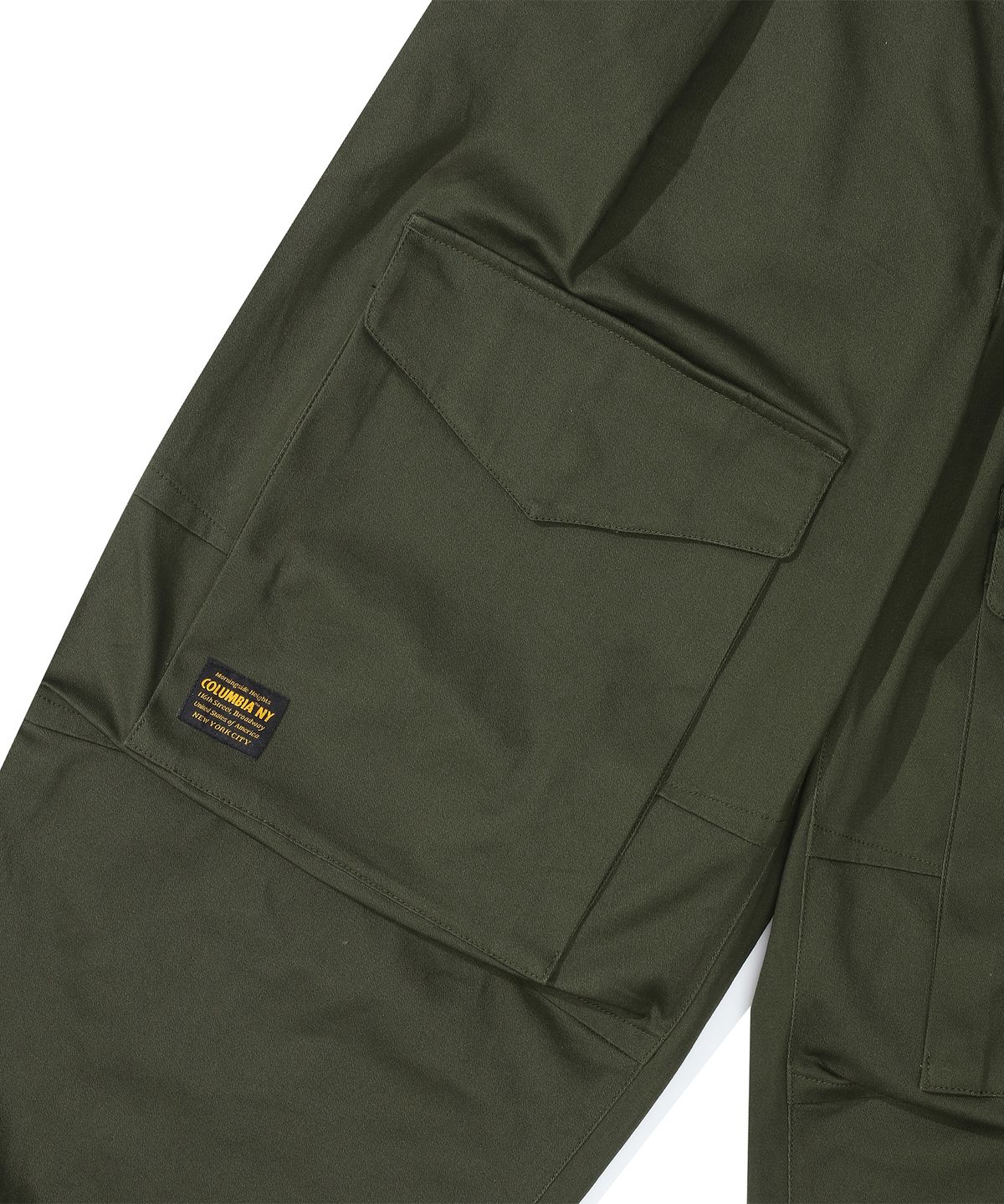 컬럼비아 유니버시티(COLUMBIA UNIVERSITY) M-LABEL FRONT POCKET BALLOON-FIT PANTS 다크카키