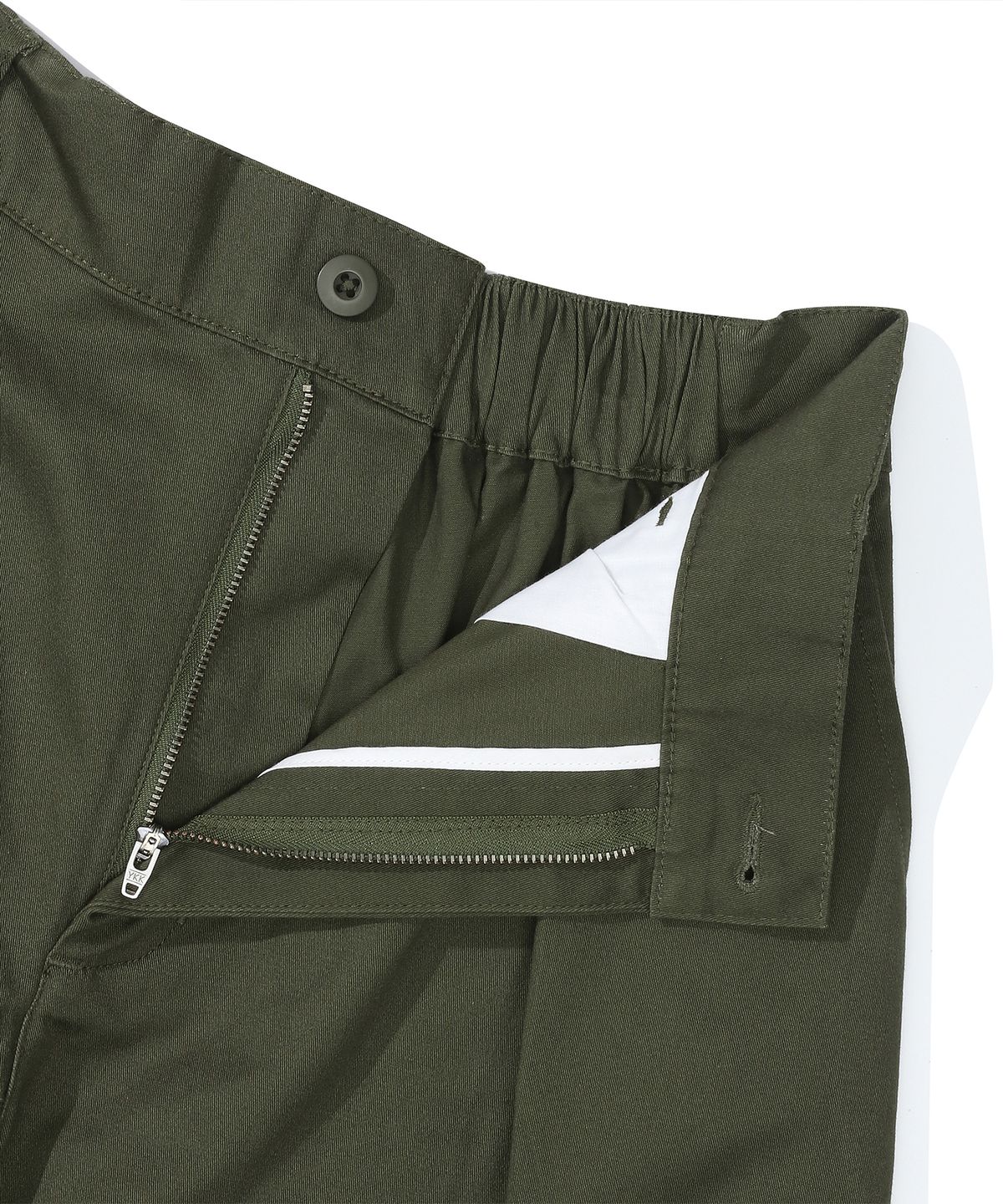 컬럼비아 유니버시티(COLUMBIA UNIVERSITY) M-LABEL FRONT POCKET BALLOON-FIT PANTS 다크카키