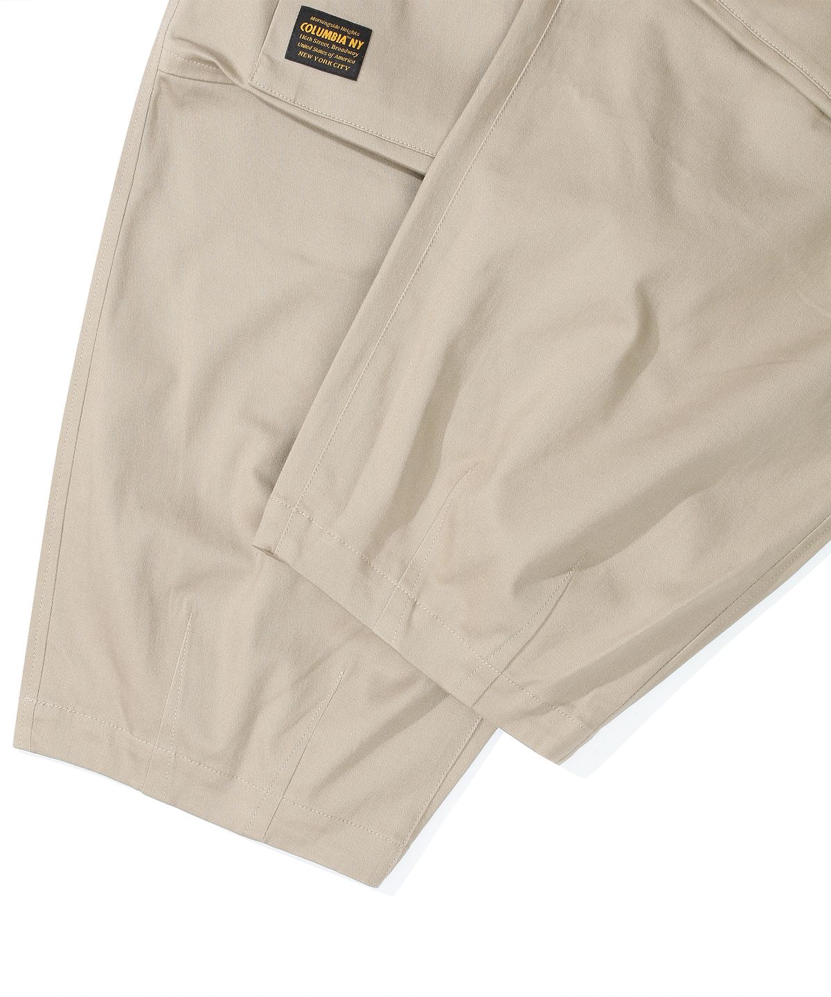컬럼비아 유니버시티(COLUMBIA UNIVERSITY) M-LABEL FRONT POCKET BALLOON-FIT PANTS 헤리티지베이지