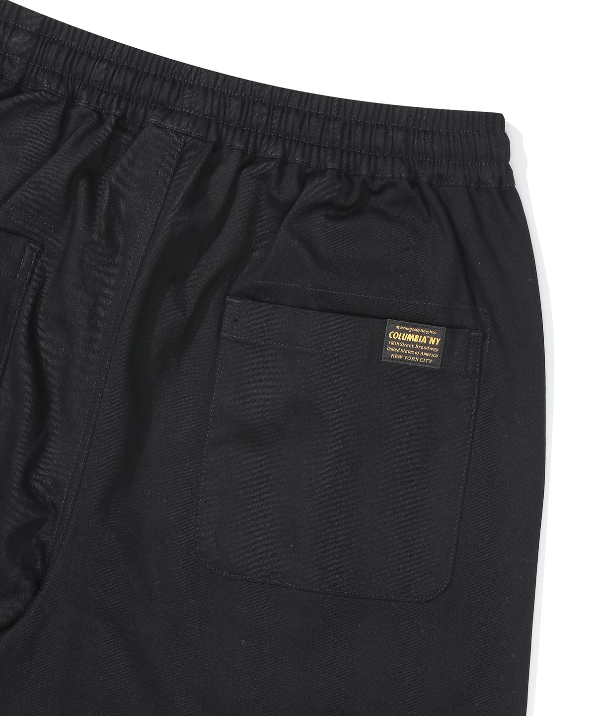 컬럼비아 유니버시티(COLUMBIA UNIVERSITY) M-LABEL LOOSE-FIT PINTUCK PANTS 블랙