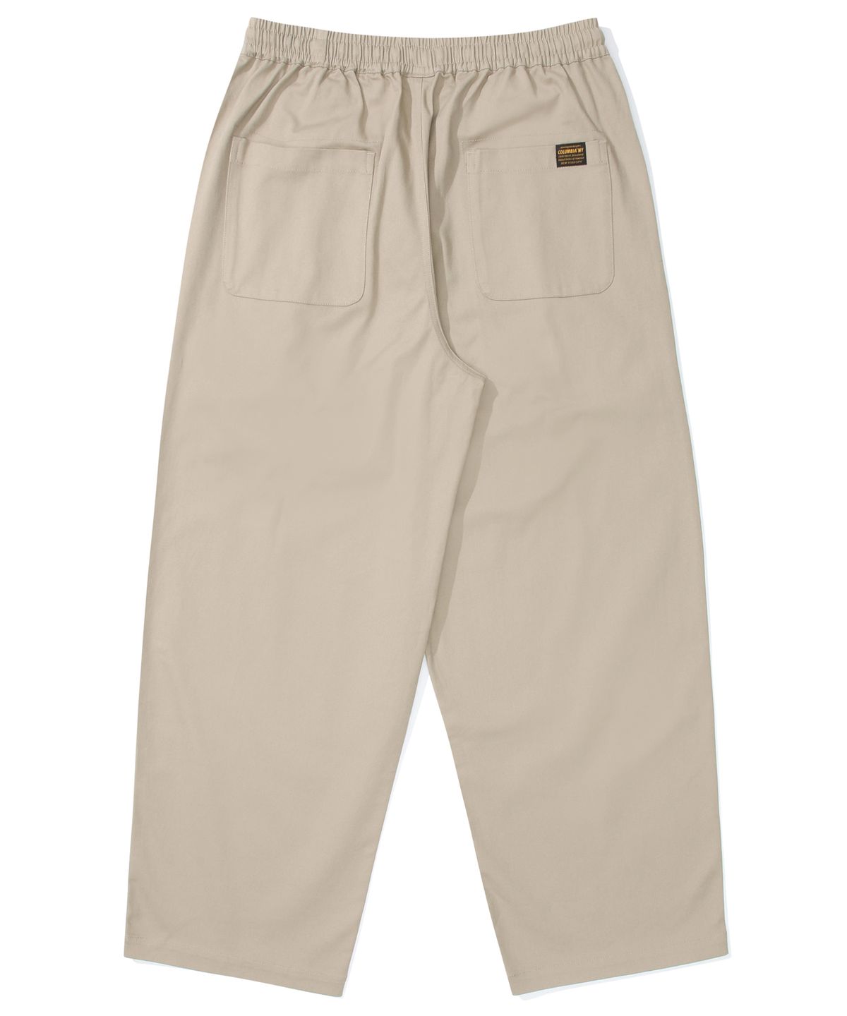 컬럼비아 유니버시티(COLUMBIA UNIVERSITY) M-LABEL LOOSE-FIT PINTUCK PANTS 헤리티지베이지