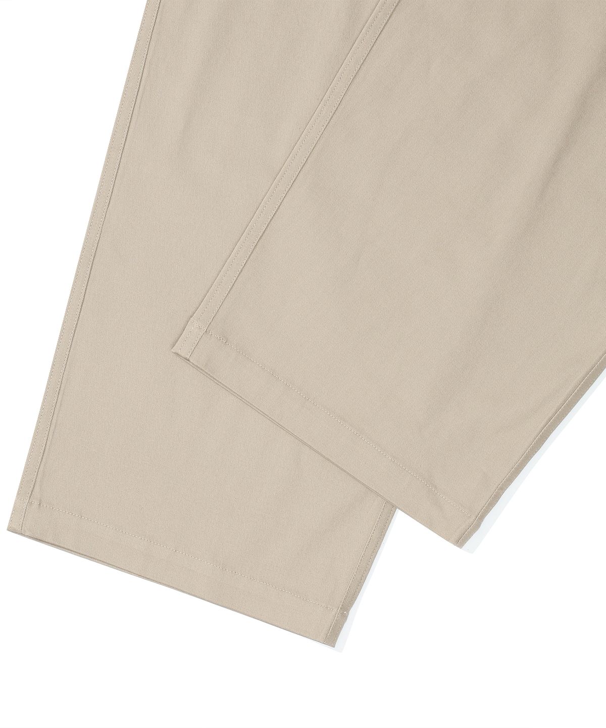 컬럼비아 유니버시티(COLUMBIA UNIVERSITY) M-LABEL LOOSE-FIT PINTUCK PANTS 헤리티지베이지