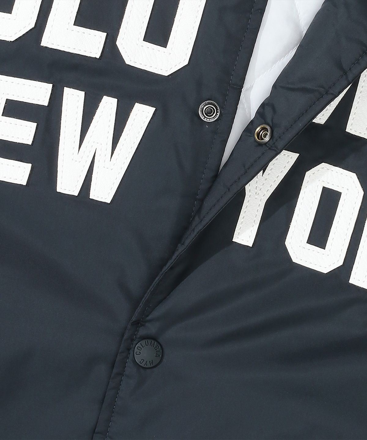 컬럼비아 유니버시티(COLUMBIA UNIVERSITY) NEW YORK ARCH LOGO VASITY MEDIUM JACKET 다크네이비