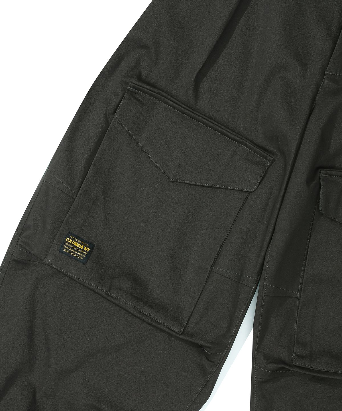 컬럼비아 유니버시티(COLUMBIA UNIVERSITY) M-LABEL FRONT POCKET BALLOON-FIT PANTS 슬레이트블랙