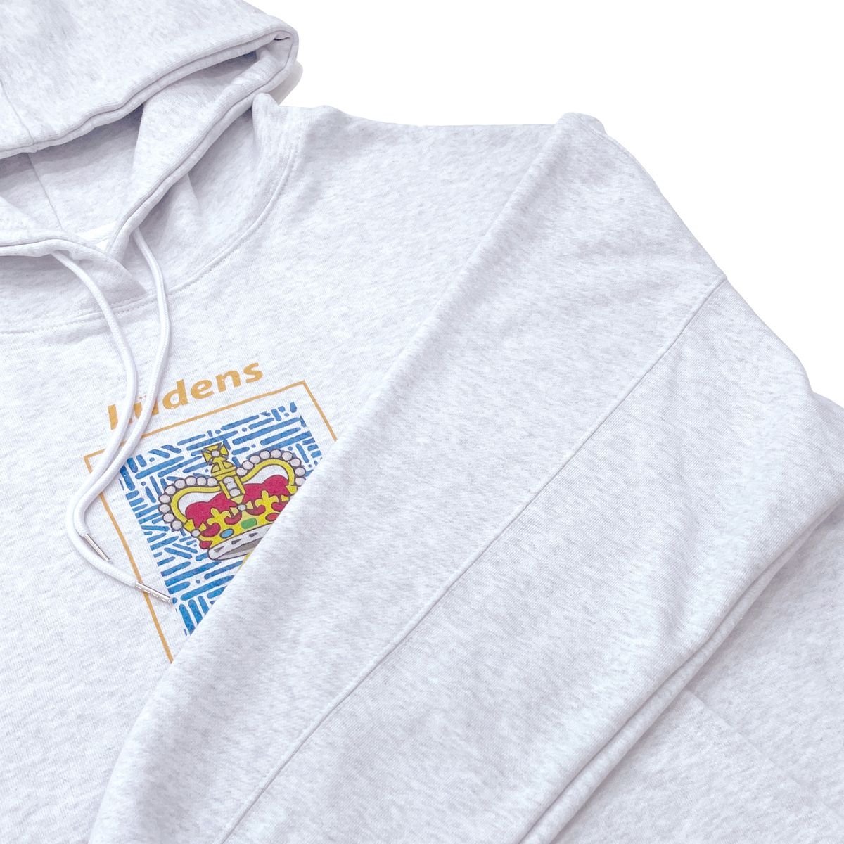 탭루덴스(TABBLUDENS) Crown Logo Hoodie_Grey