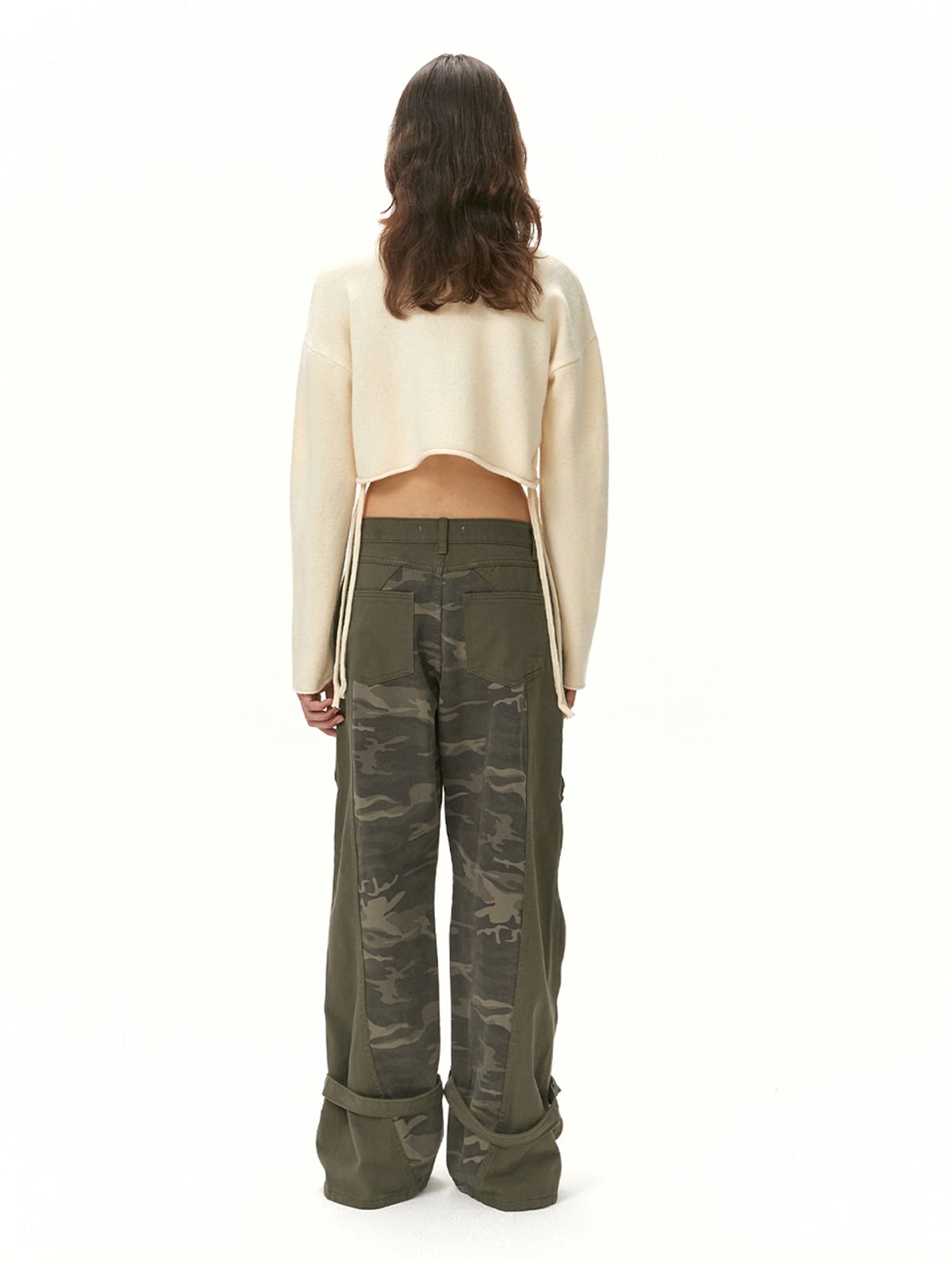 모어댄파라다이스(MORE THAN PARADISE) CAMO POCKET PANTS - KHAKI