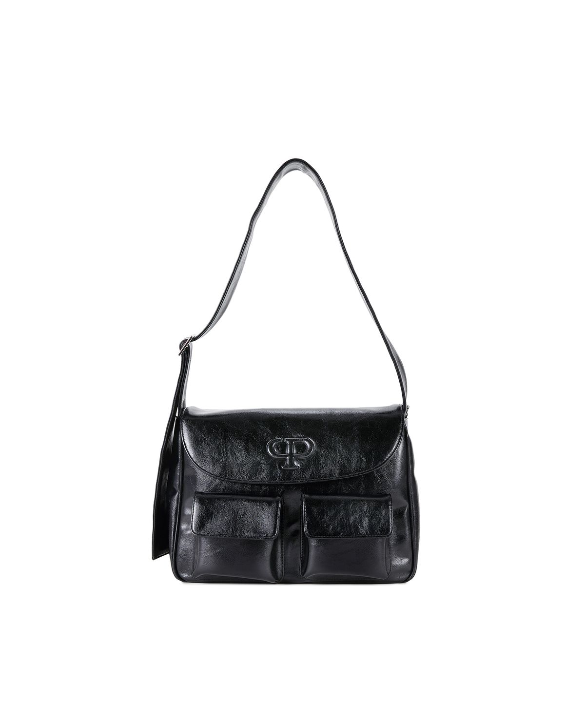 크리스틴프로젝트(CHRISTINE PROJECT) POST POCKET BAG(BLACK PEPPER)