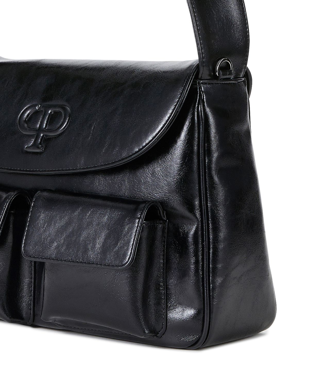 크리스틴프로젝트(CHRISTINE PROJECT) POST POCKET BAG(BLACK PEPPER)