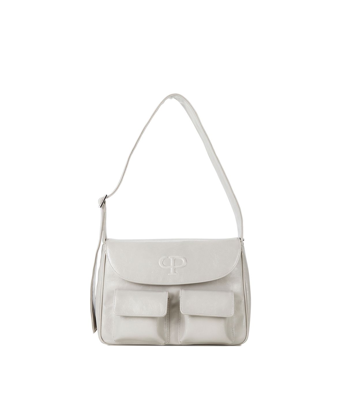 크리스틴프로젝트(CHRISTINE PROJECT) POST POCKET BAG(CREAMY OYSTER)