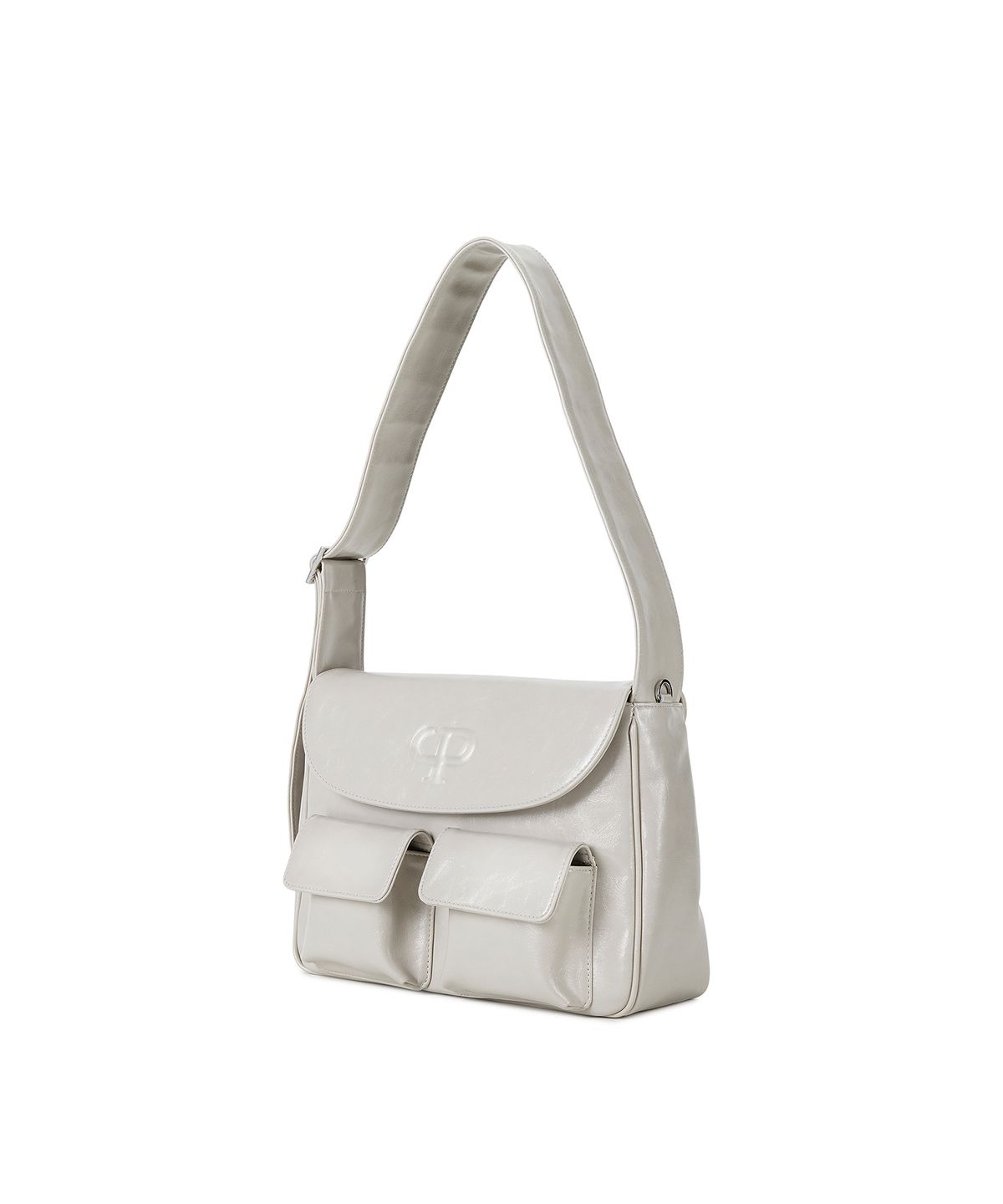 크리스틴프로젝트(CHRISTINE PROJECT) POST POCKET BAG(CREAMY OYSTER)