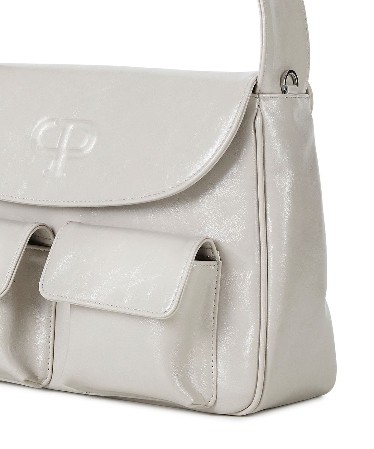 크리스틴프로젝트(CHRISTINE PROJECT) POST POCKET BAG(CREAMY OYSTER)