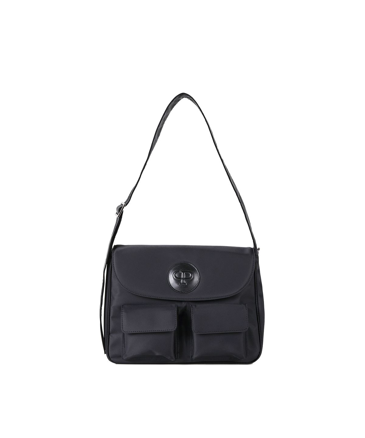 크리스틴프로젝트(CHRISTINE PROJECT) POST NYLON POCKET BAG(BLACK PEPPER)