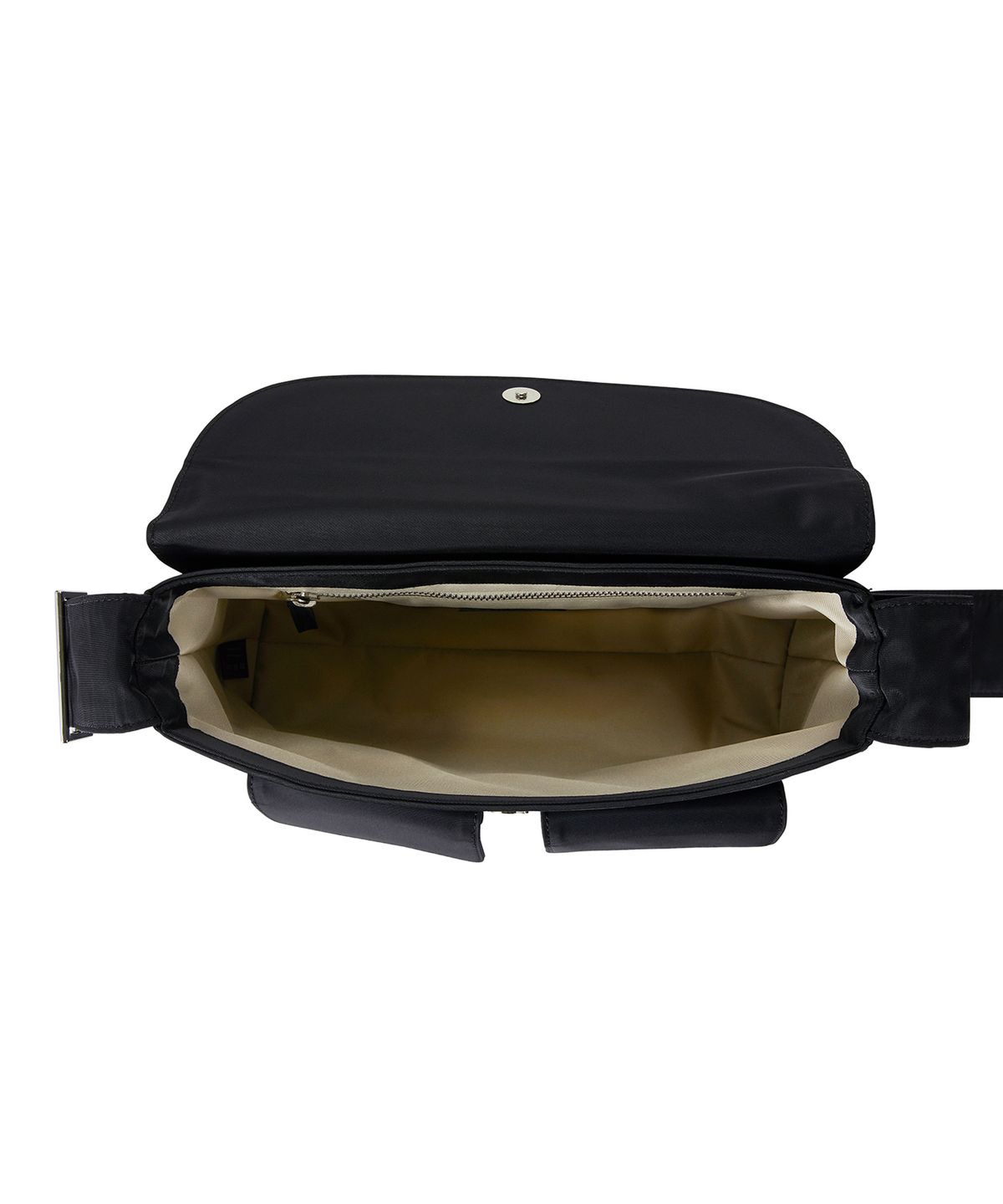 크리스틴프로젝트(CHRISTINE PROJECT) POST NYLON POCKET BAG(BLACK PEPPER)