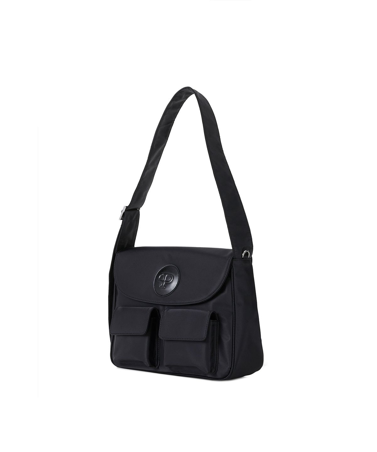 크리스틴프로젝트(CHRISTINE PROJECT) POST NYLON POCKET BAG(BLACK PEPPER)