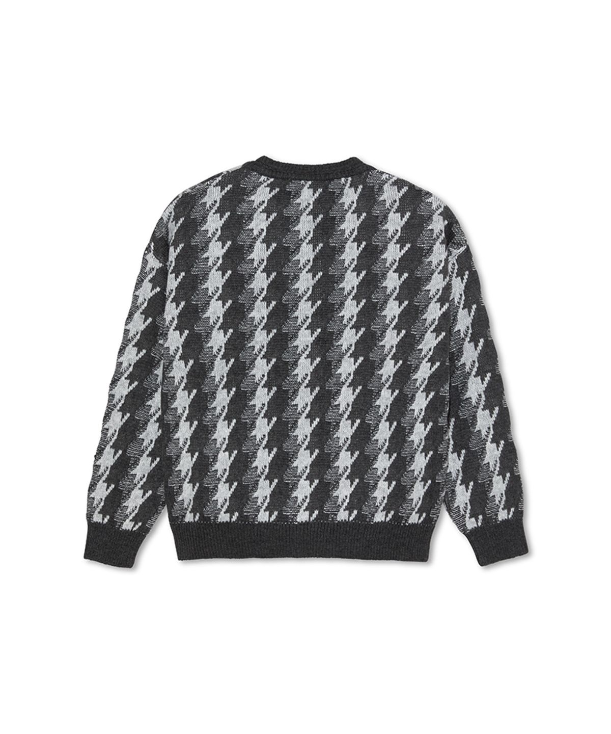 폴라(POLAR) Louis Cardigan Houndstooth - Grey