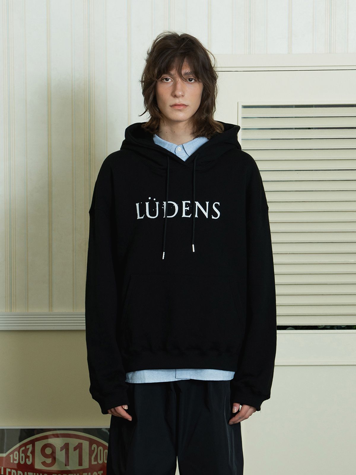 탭루덴스(TABBLUDENS) Ludens Signature Hoodie_Black