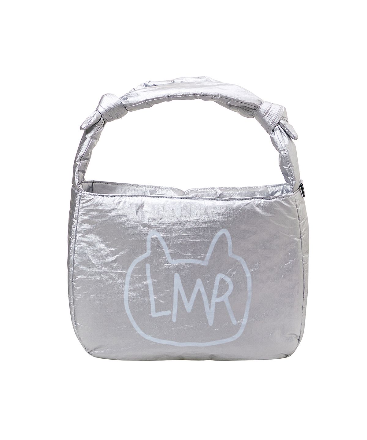 엘엠알(LMR) 심볼 로고 투웨이 타이벡 패딩백 SILVER