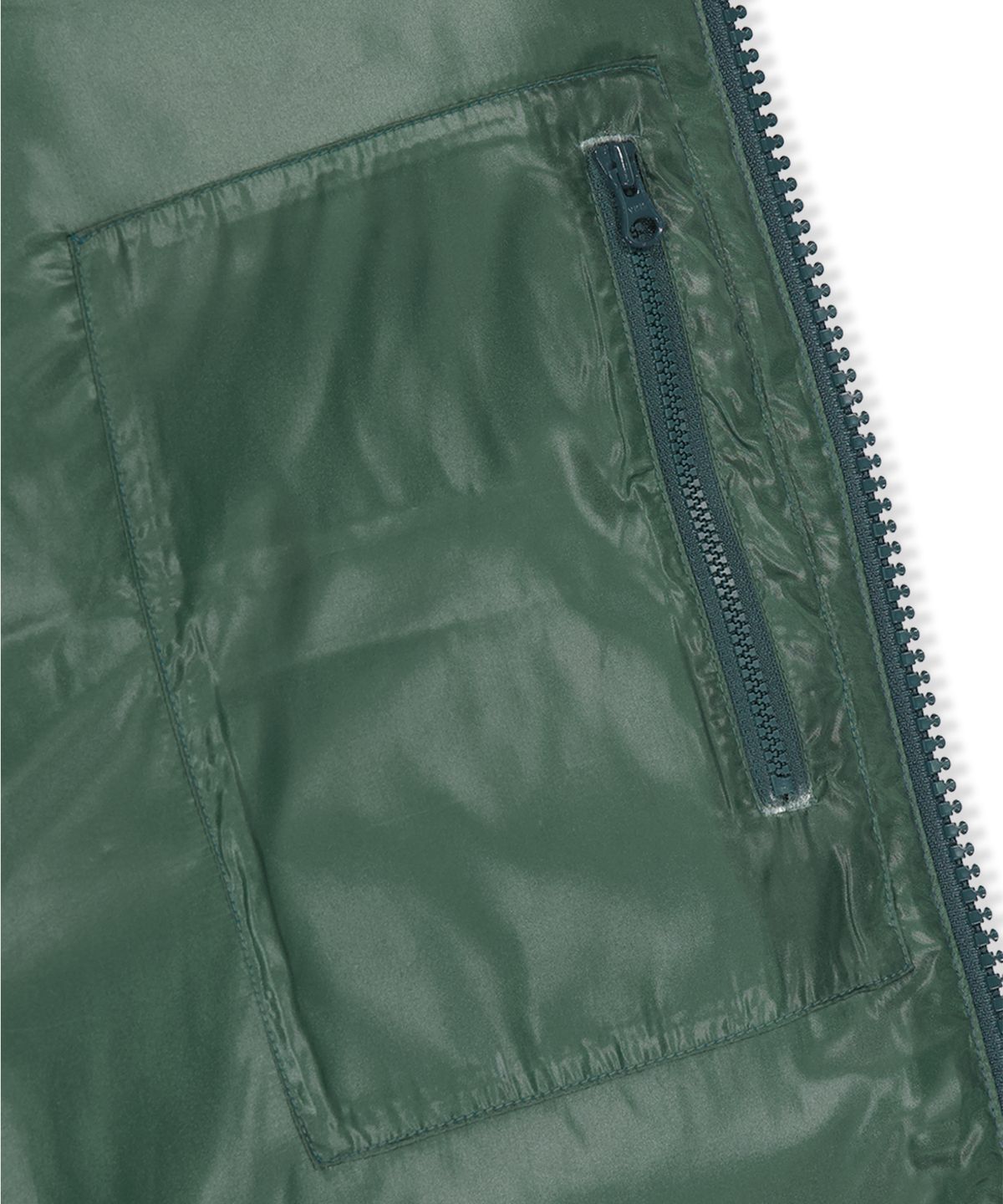 예스아이씨(YESEYESEE) Hooligans Down Vest Green