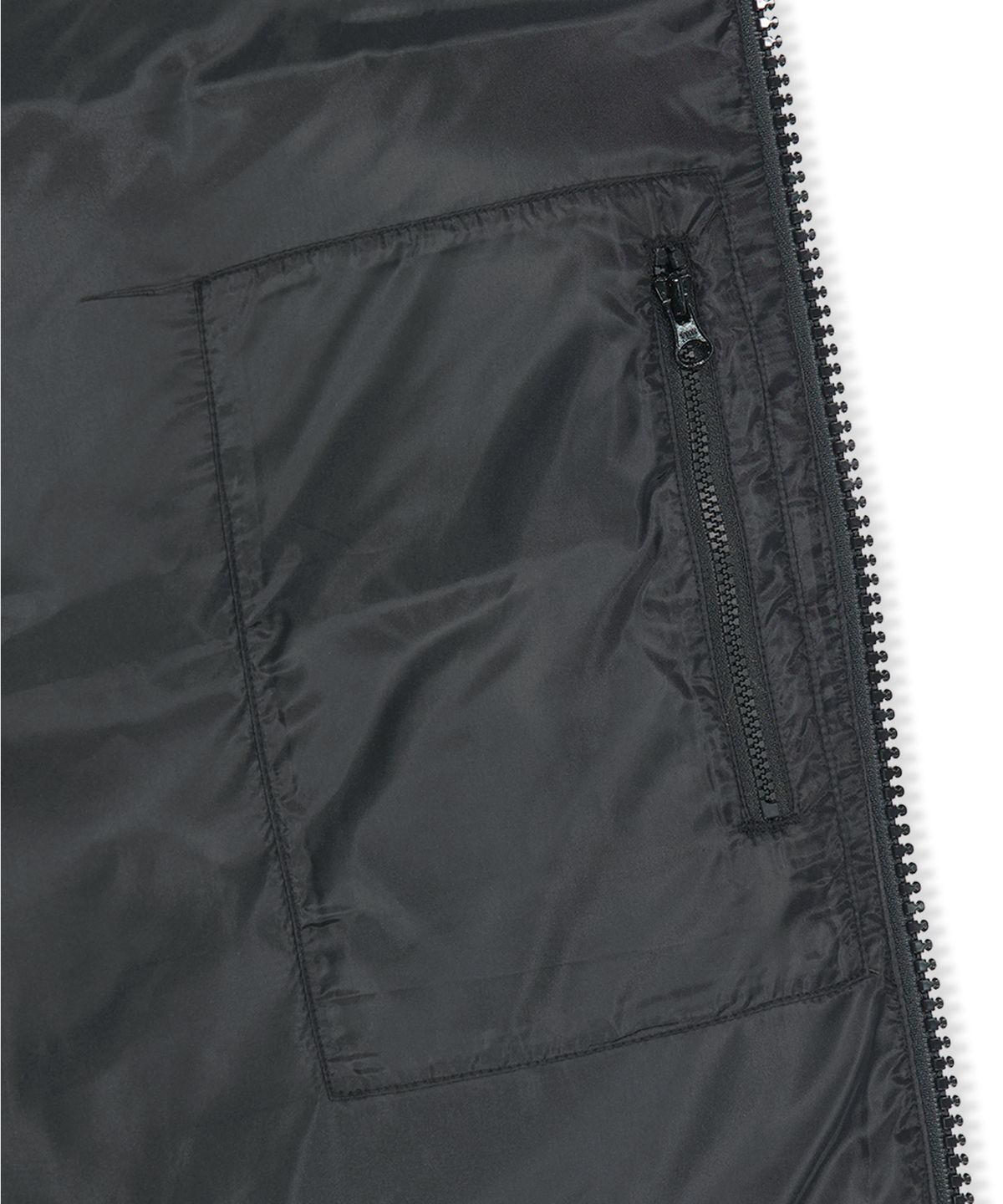 예스아이씨(YESEYESEE) Hooligans Down Vest Black