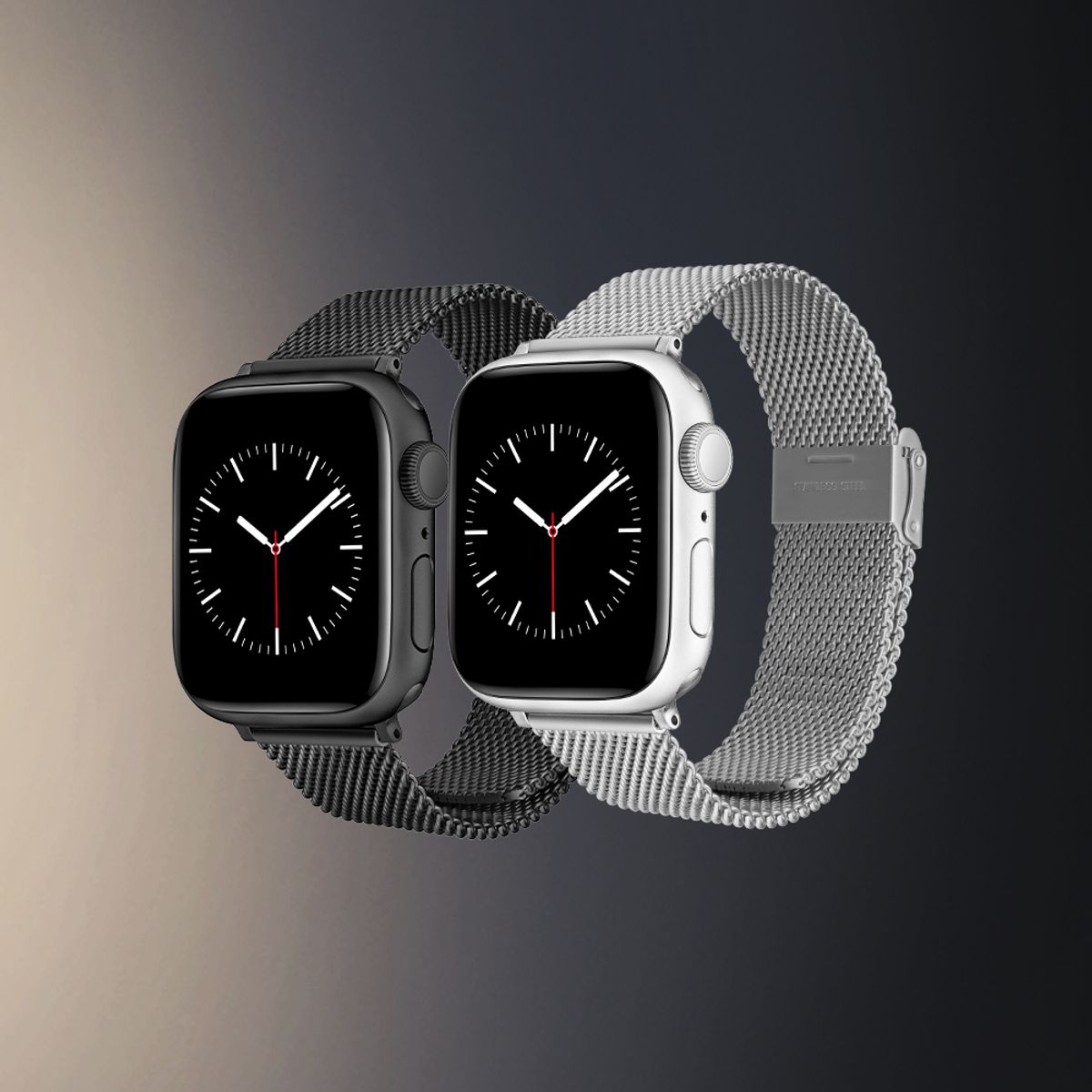 다니엘 웰링턴(DANIEL WELLINGTON) SMARTWATCH SANDBLASTED MESH STRAP 스마트워치 메시스트랩