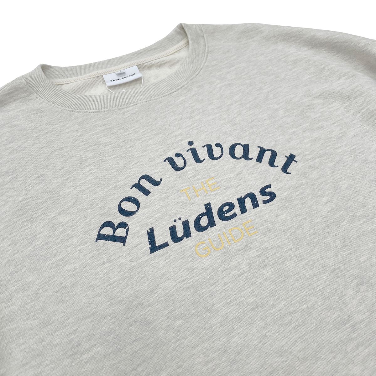 탭루덴스(TABBLUDENS) Bon Vivant Crewneck_Oatmeal