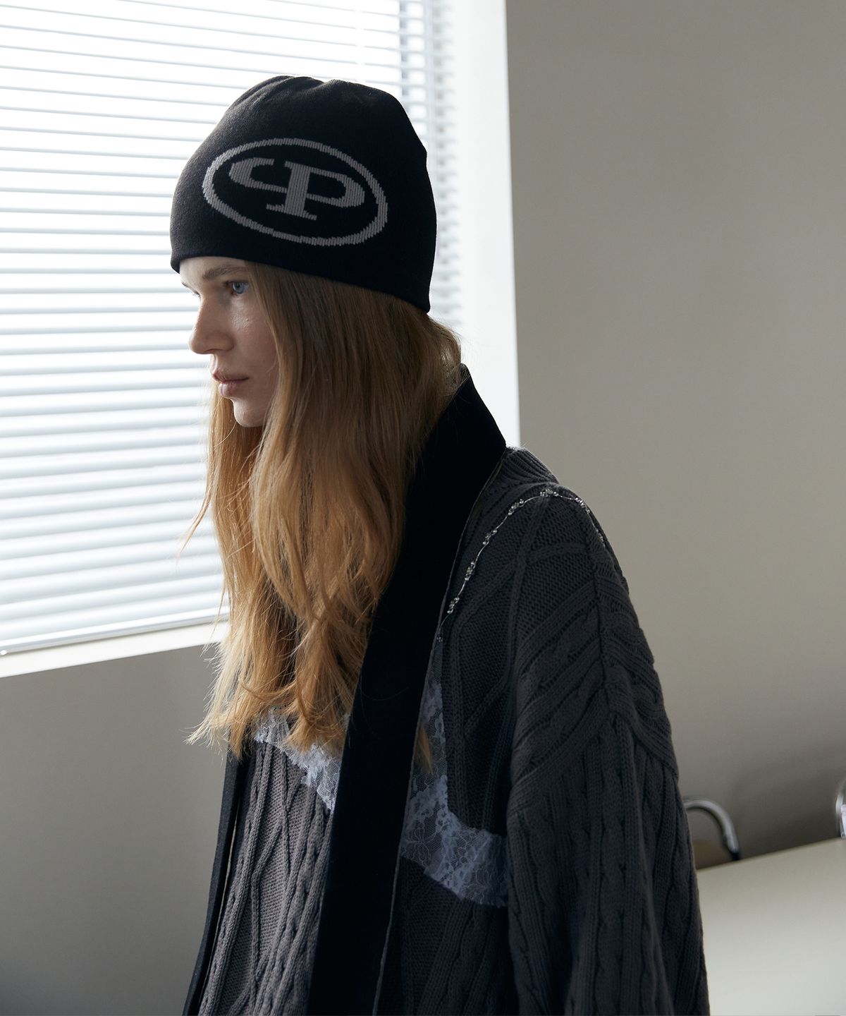 크리스틴프로젝트(CHRISTINE PROJECT) CP MARK BEANIE(2COLORS)