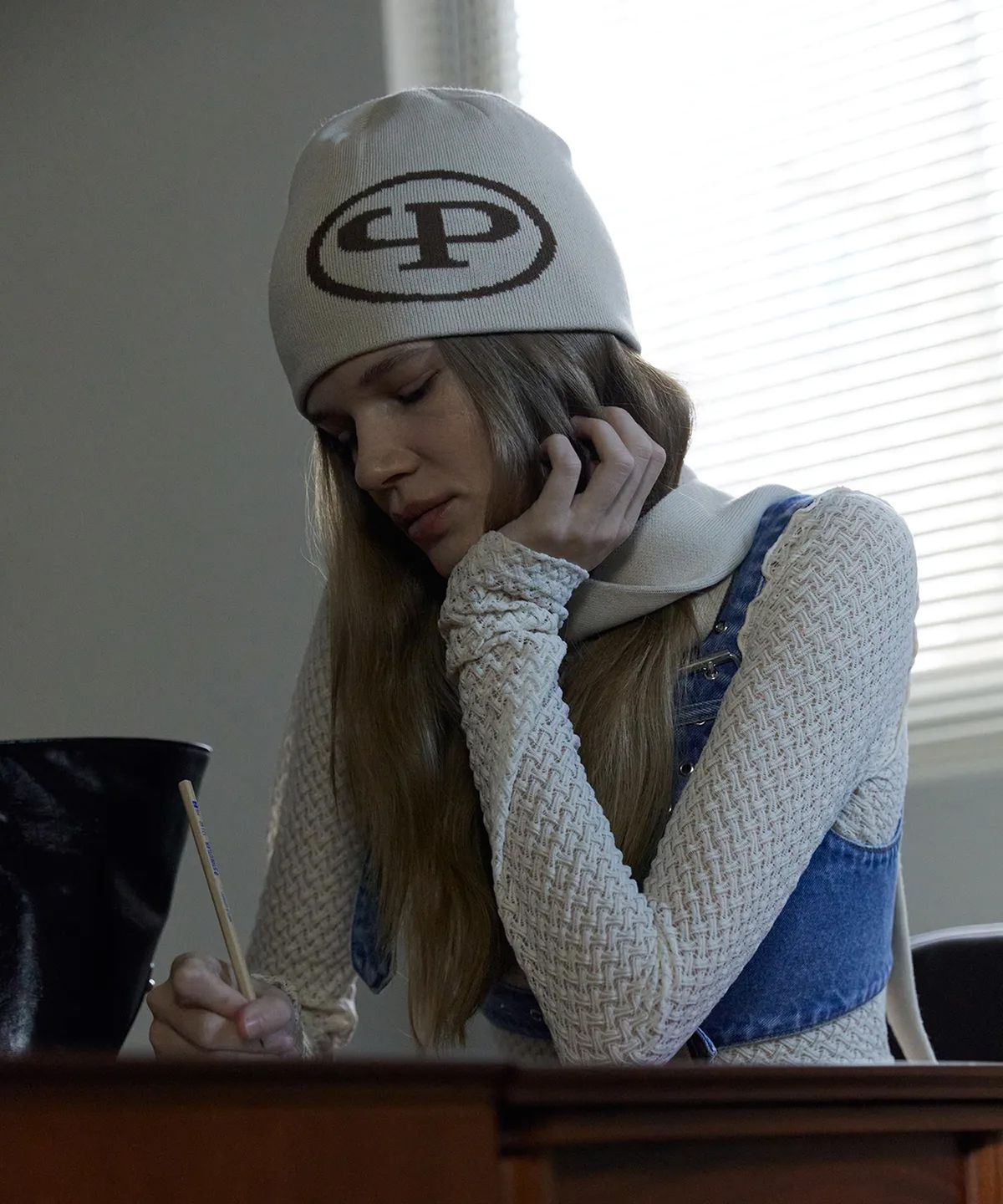 크리스틴프로젝트(CHRISTINE PROJECT) CP MARK BEANIE(2COLORS)