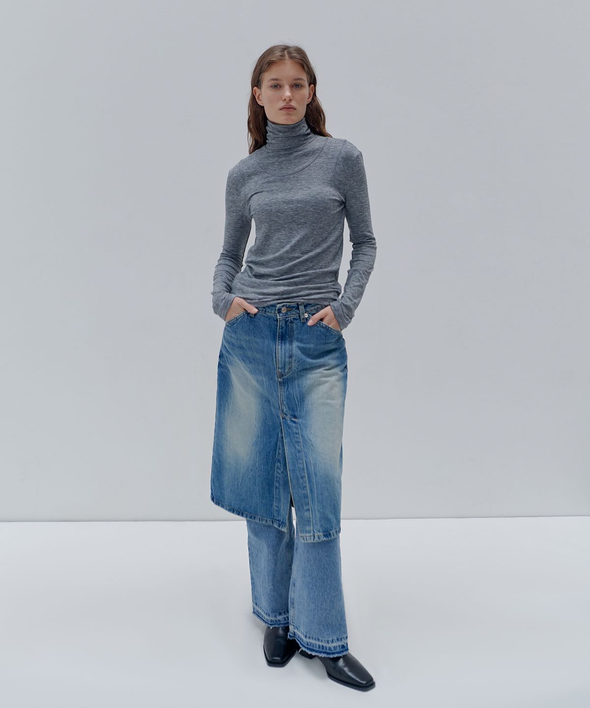 크리스틴프로젝트(CHRISTINE PROJECT) CP LAYERED TURTLENECK(3COLORS)