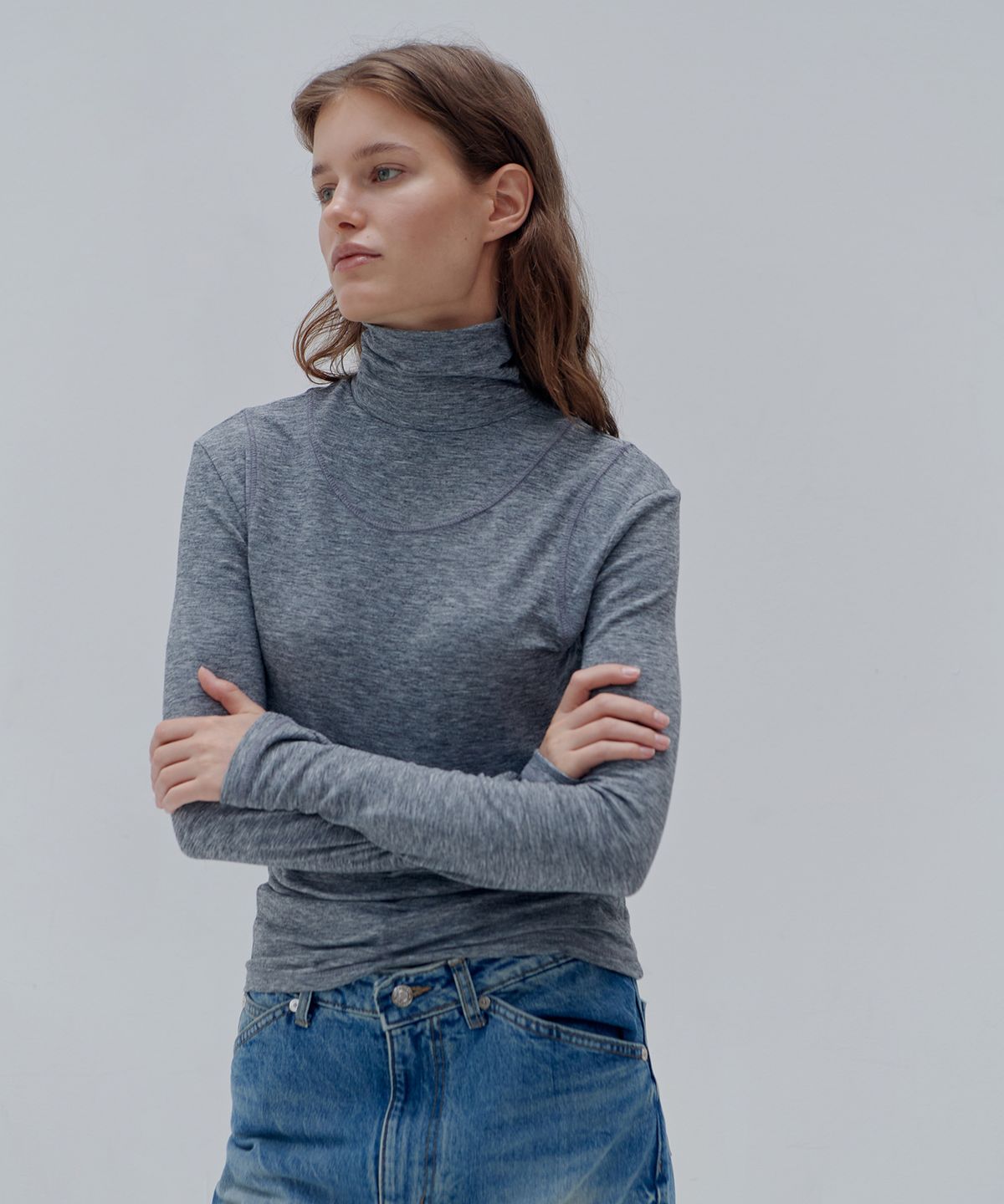 크리스틴프로젝트(CHRISTINE PROJECT) CP LAYERED TURTLENECK(3COLORS)