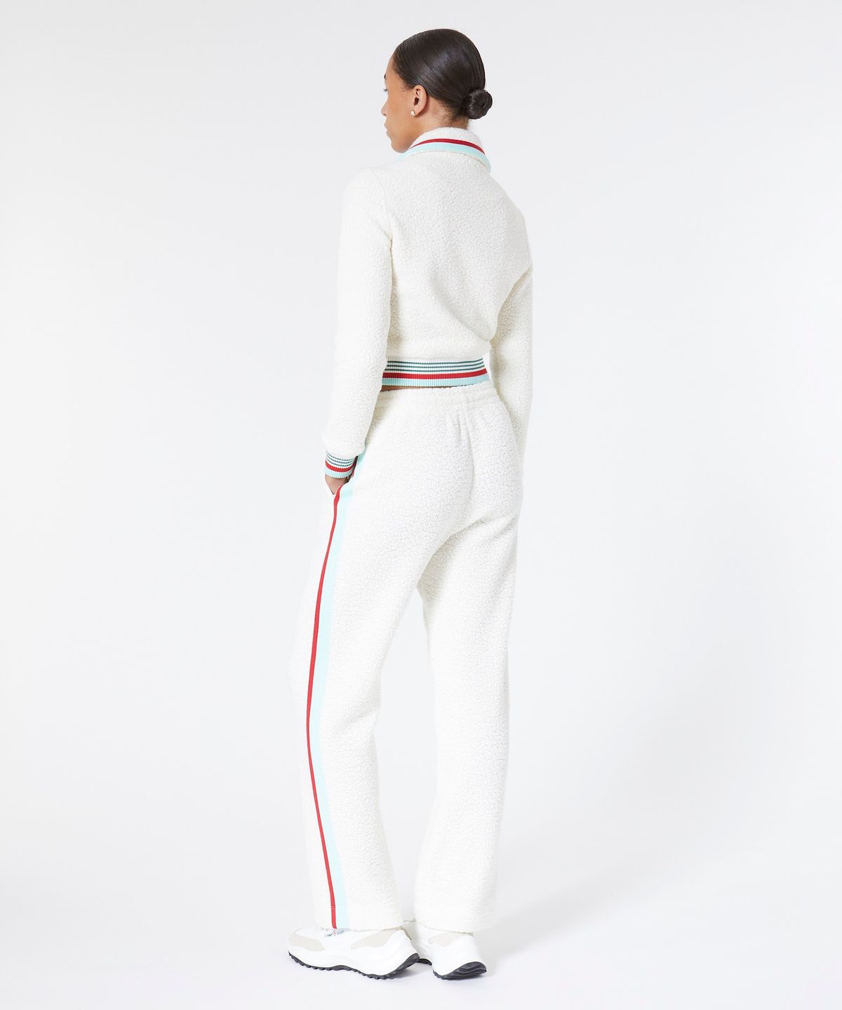 카사블랑카(CASABLANCA) (W) 캐시미어 테리 트랙 팬츠 오프 화이트 CASHMERE TERRY TRACK PANT OFF WHITE