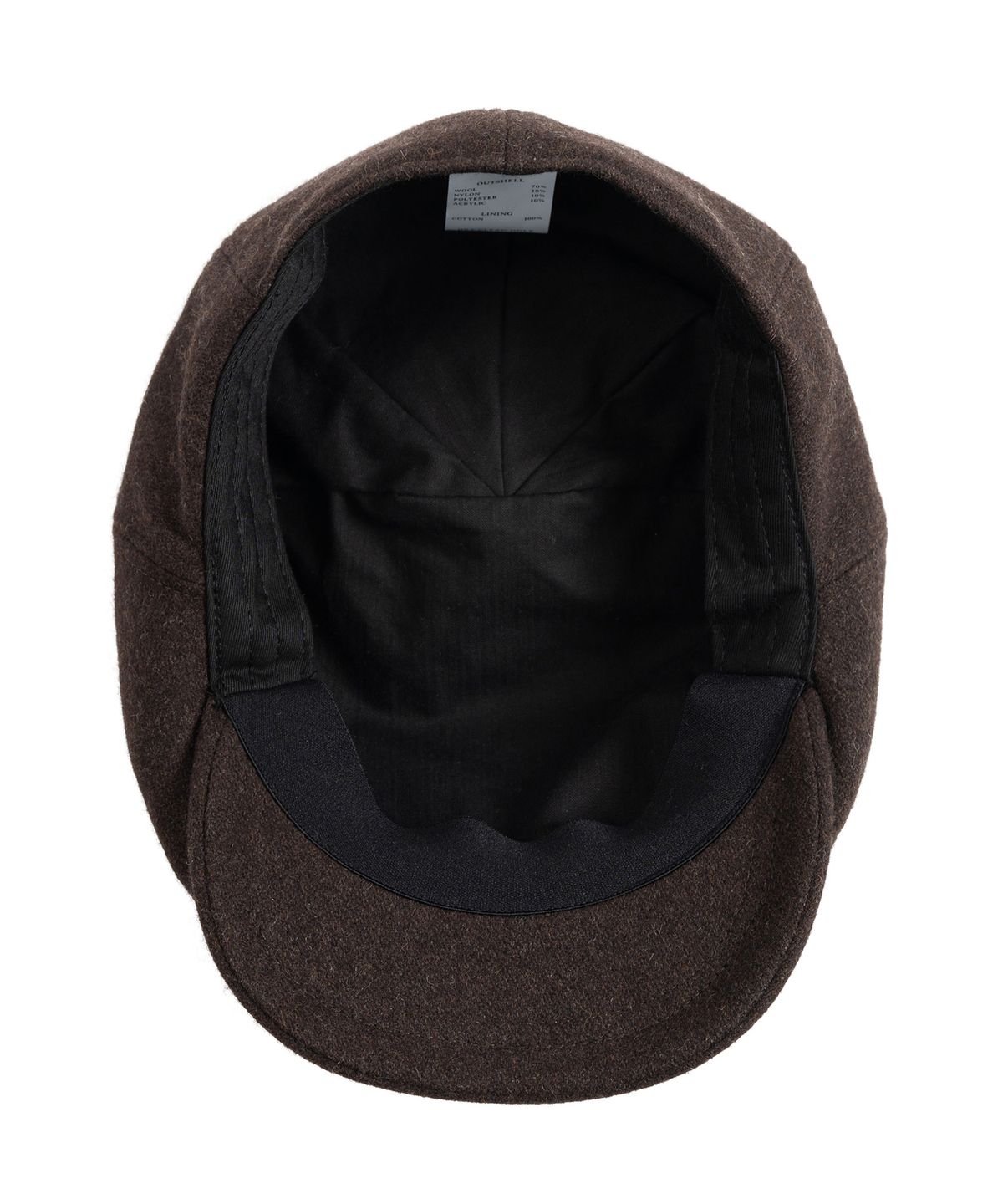 와일드 브릭스(WILD BRICKS) MELTON WOOL HUNTING CAP (dark brown)