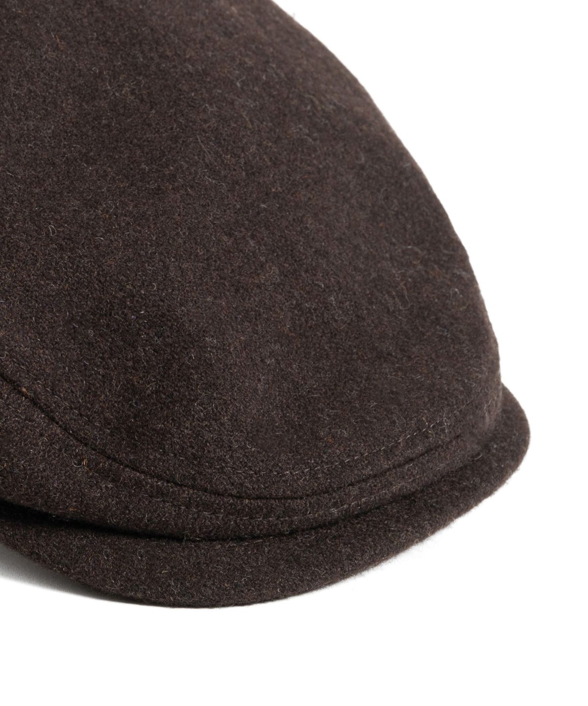 와일드 브릭스(WILD BRICKS) MELTON WOOL HUNTING CAP (dark brown)