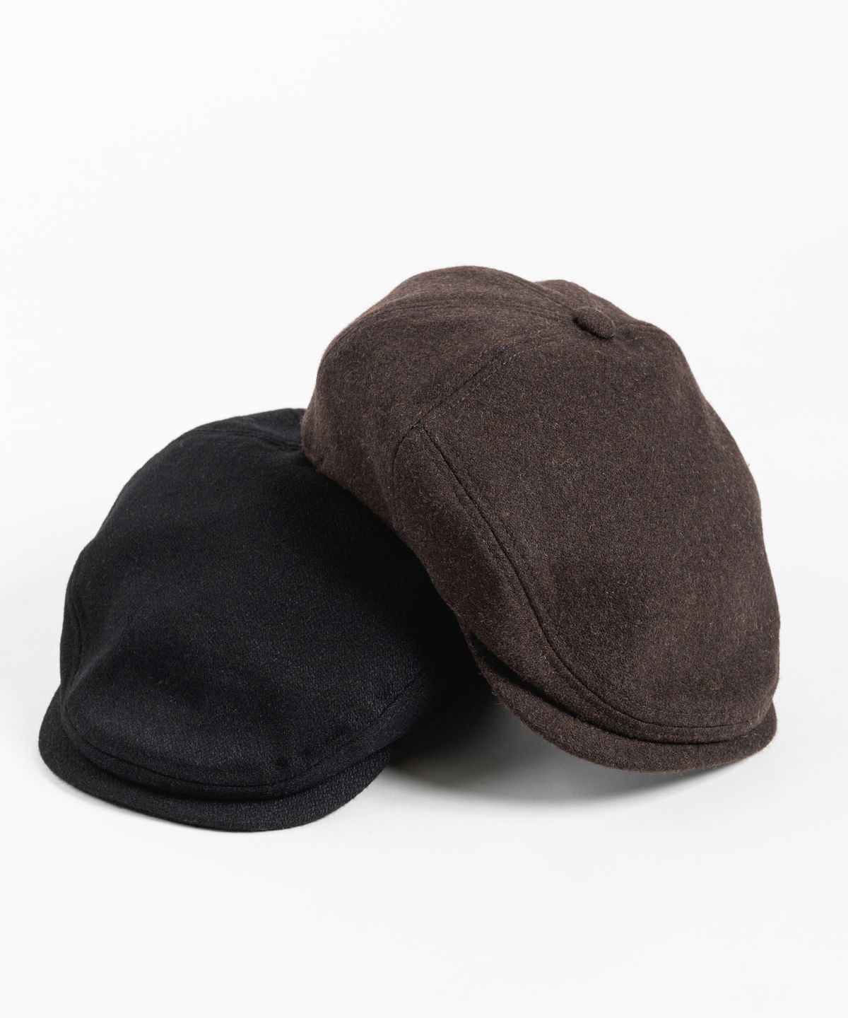 와일드 브릭스(WILD BRICKS) MELTON WOOL HUNTING CAP (dark brown)